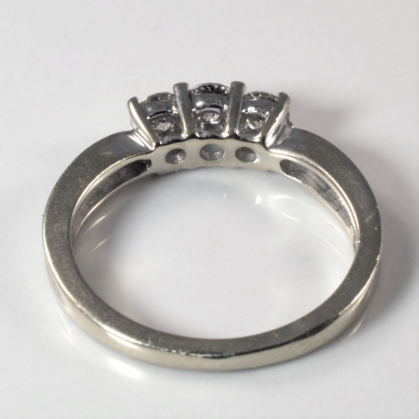 Three Stone Diamond Ring | 0.42ctw | SZ 5.25 |