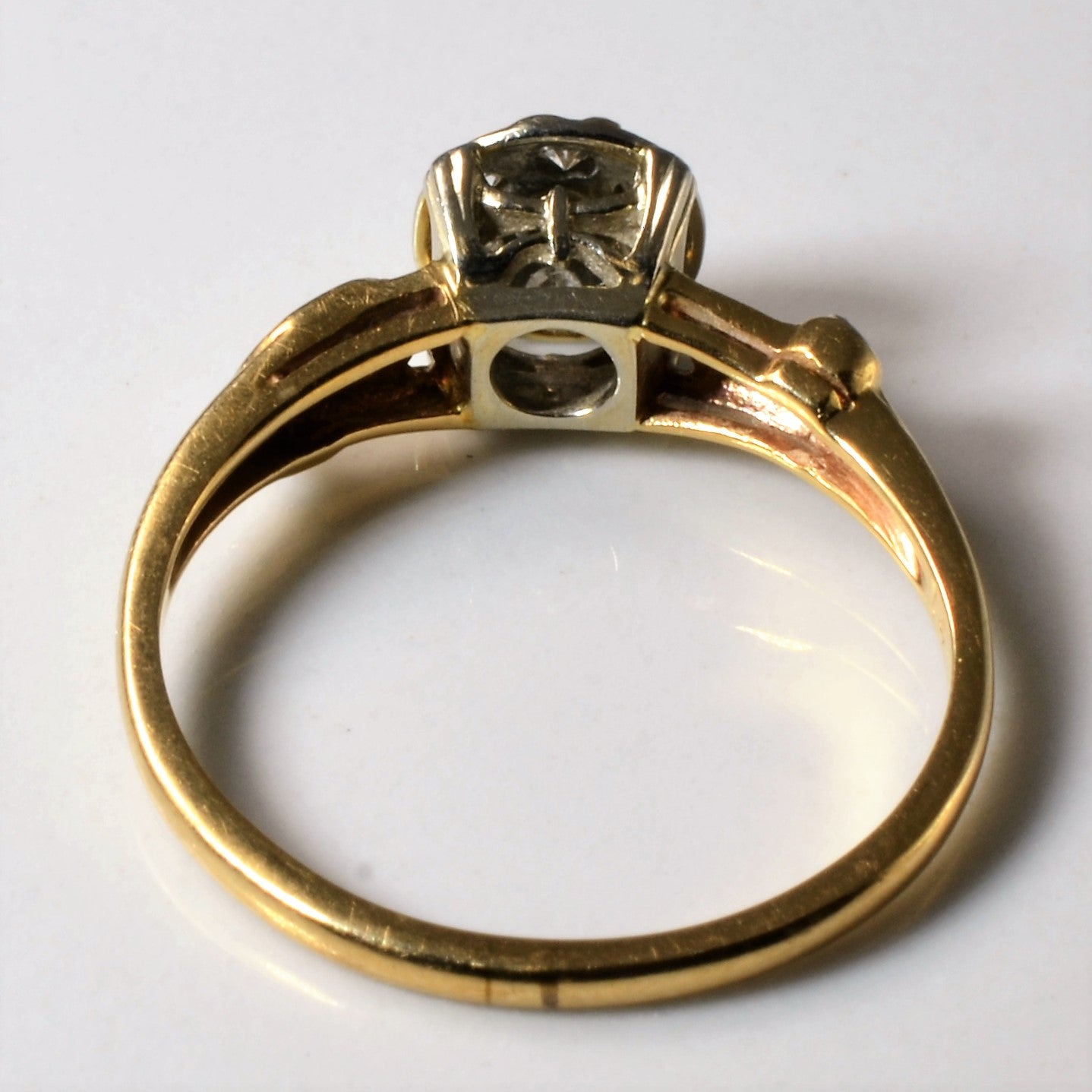Retro Diamond Illusion Ring | 0.10ctw | SZ 7.25 |