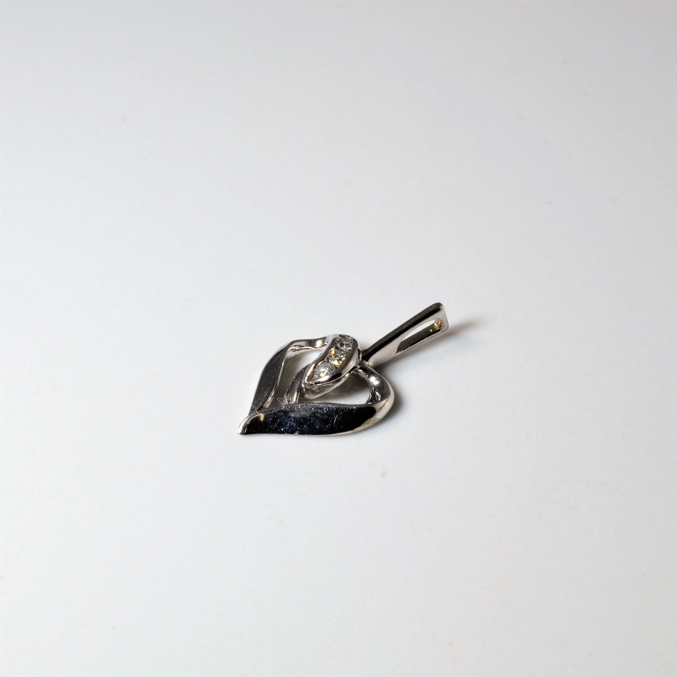 Diamond Heart Pendant | 0.06ctw |