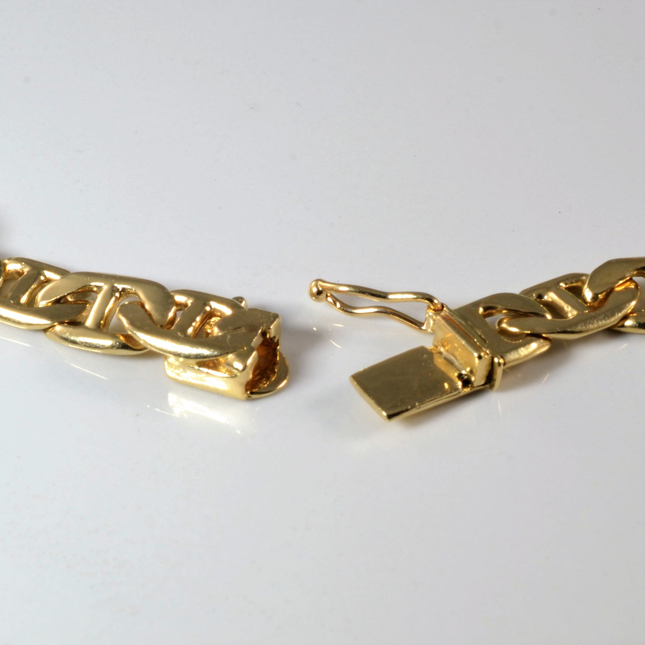 14k Yellow Gold Anchor Chain | 21.5" |