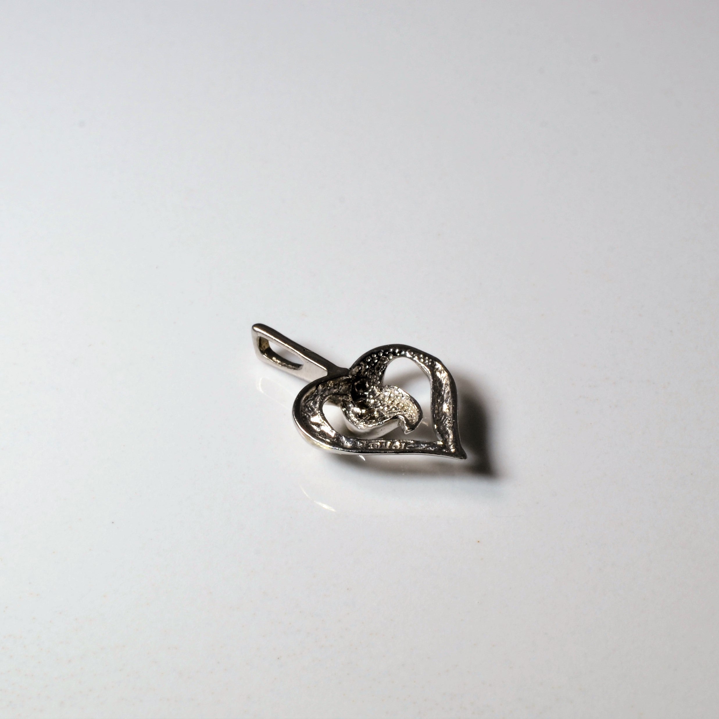 Diamond Heart Pendant | 0.06ctw |