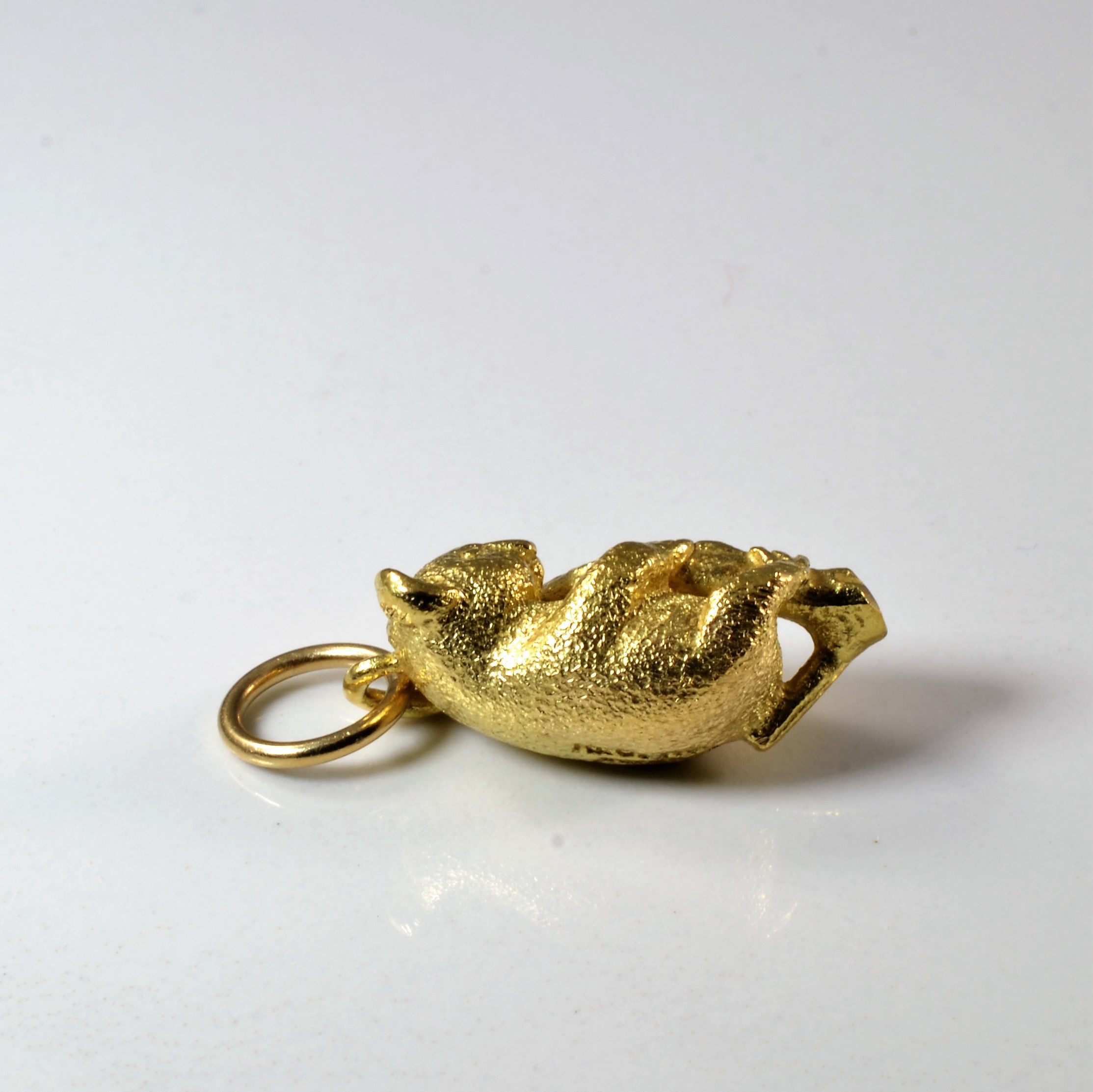 Yellow Gold Koala Bear Pendant |