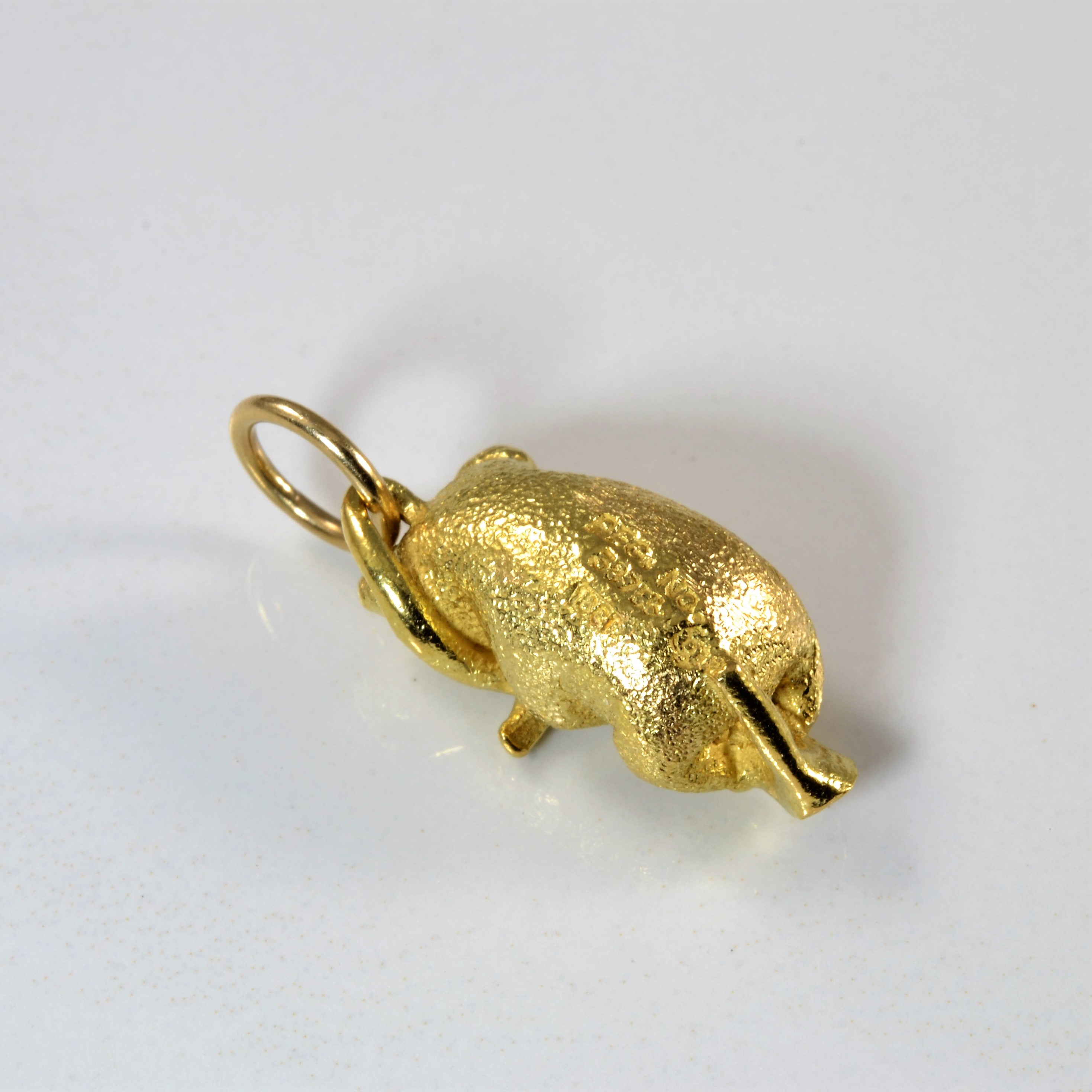 Yellow Gold Koala Bear Pendant |