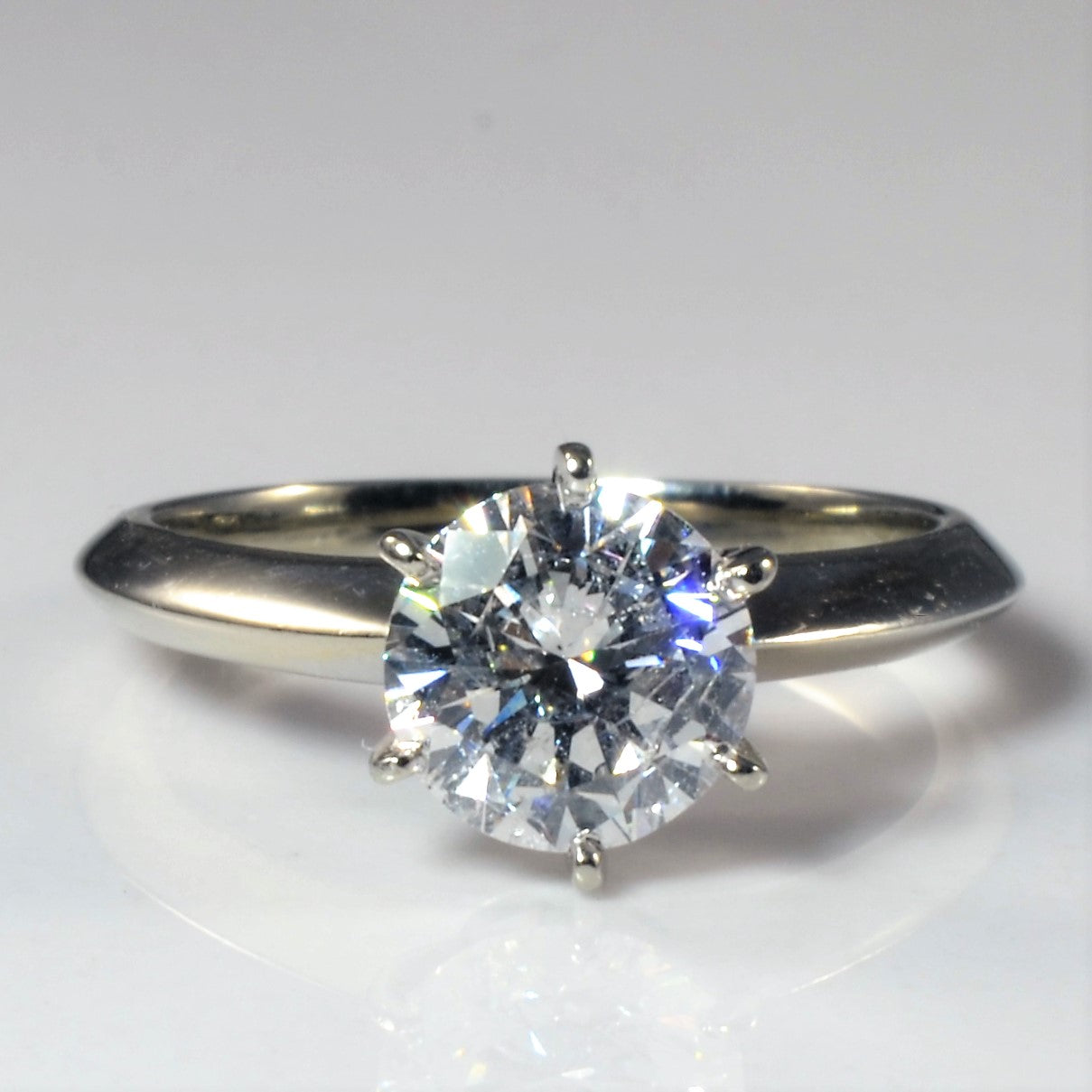 Solitaire Diamond Engagement Ring | 1.30ct | SZ 4.5 |