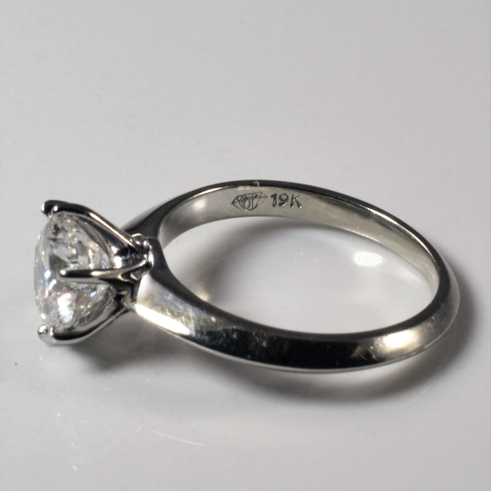 Solitaire Diamond Engagement Ring | 1.30ct | SZ 4.5 |
