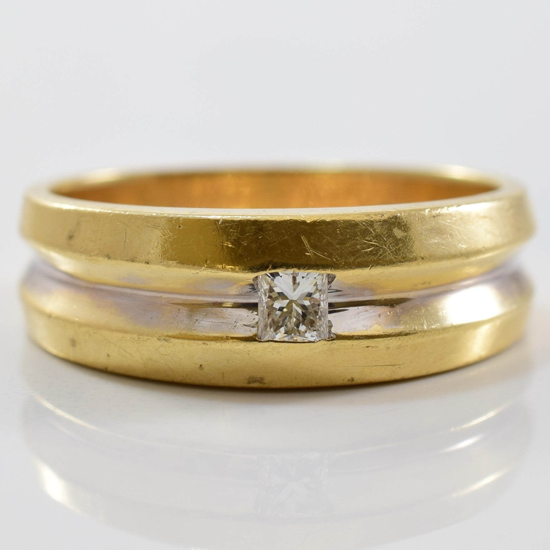 Princess Diamond Band | 0.09ct | SZ 7 |