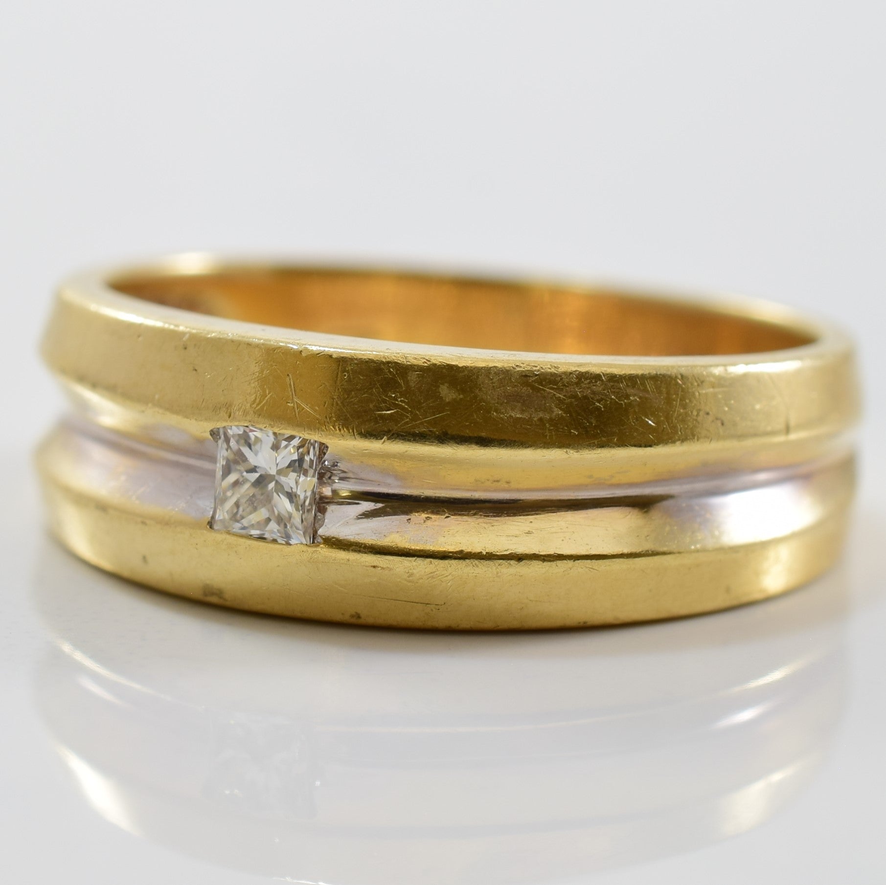 Princess Diamond Band | 0.09ct | SZ 7 |