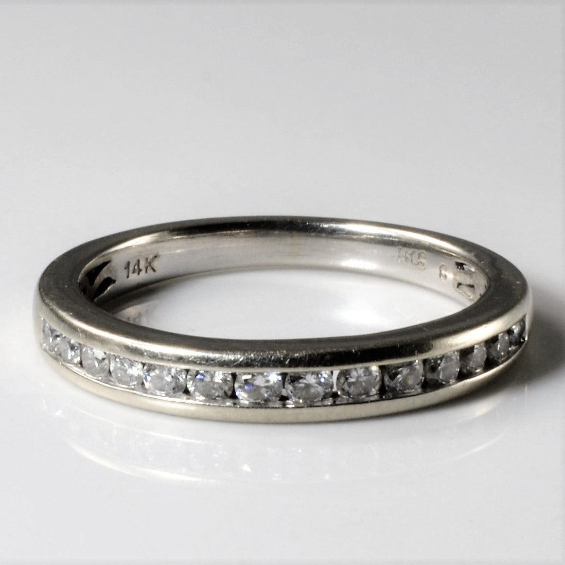 Channel Set Diamond Band | 0.25ctw | SZ 6 |