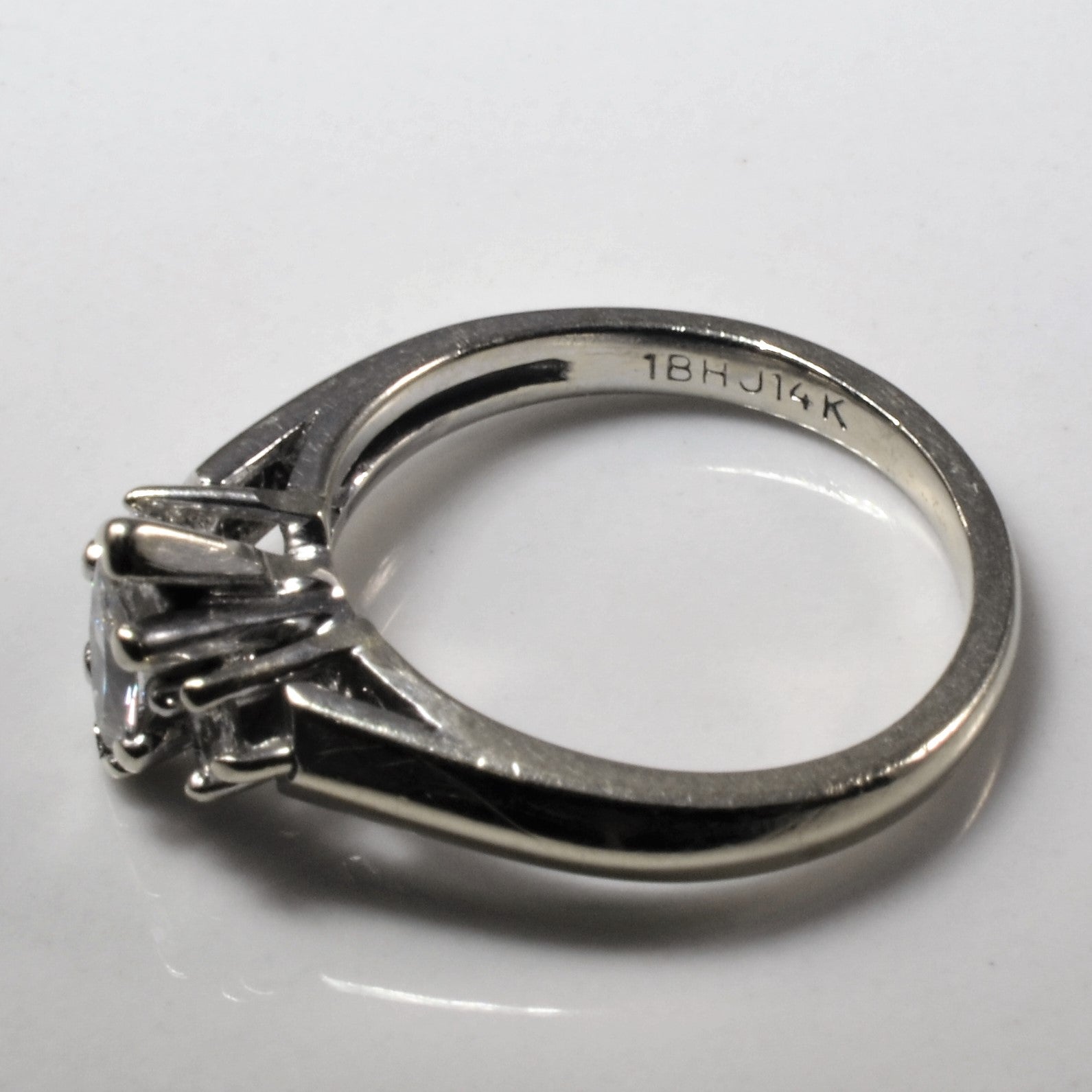 Marquise Three Stone Diamond Ring | 0.43ctw | SZ 4.5 |