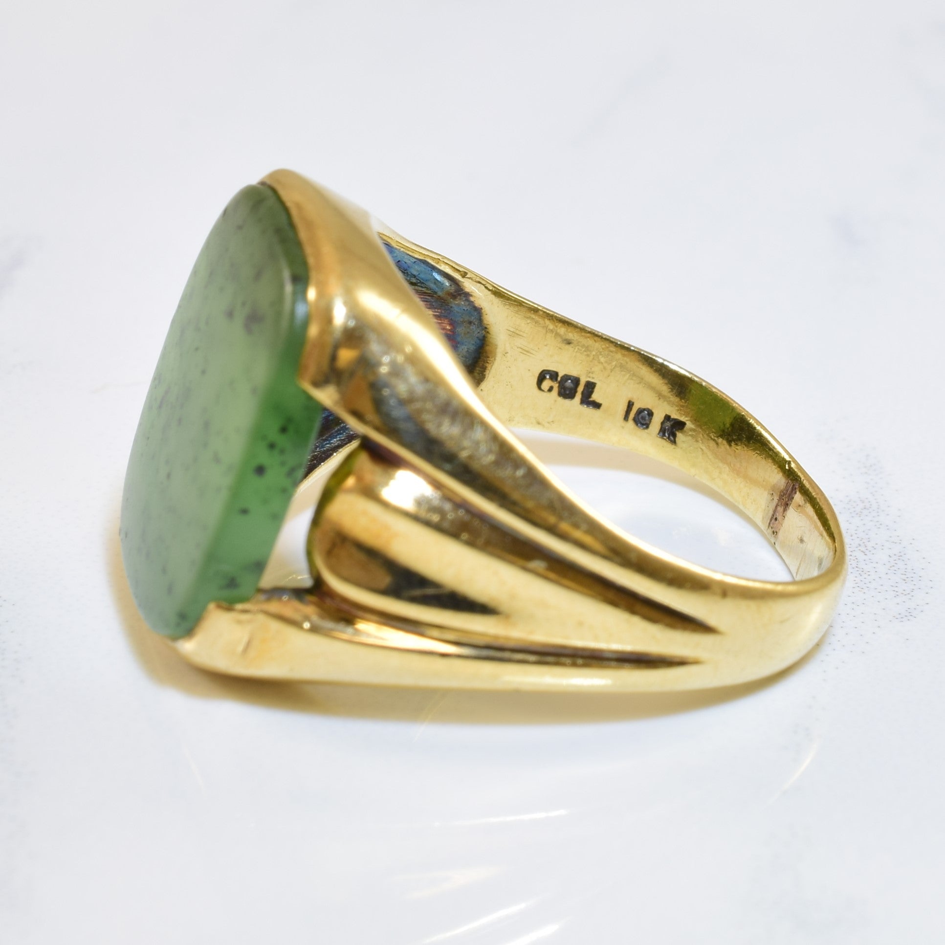 Tapered Semi Bezel Serpentine Ring | 5.00ct | SZ 9.75 |