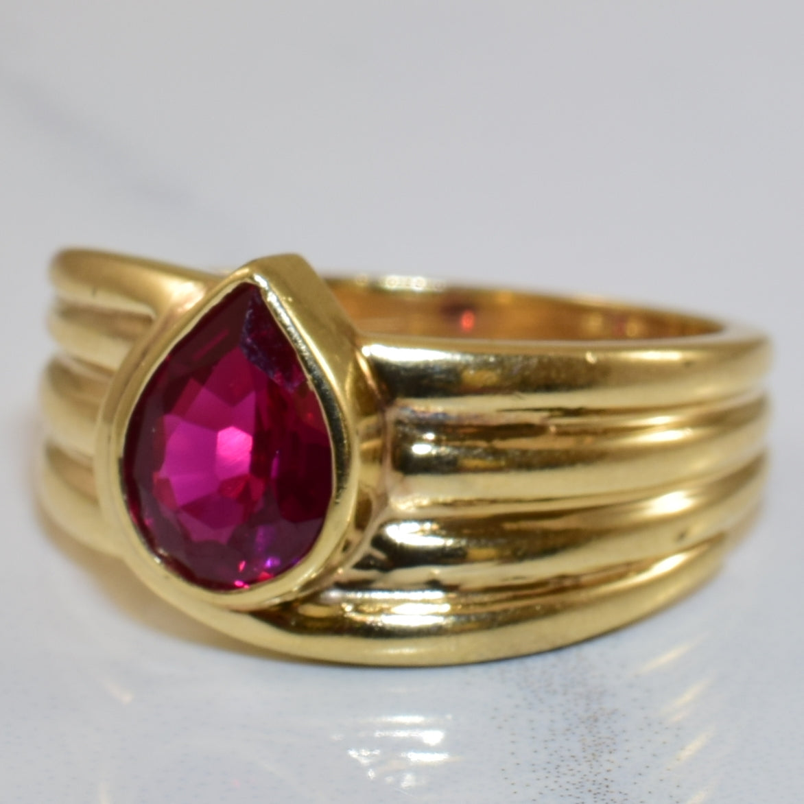 Synthetic Ruby Ring | 1.00ct | SZ 6.25 |
