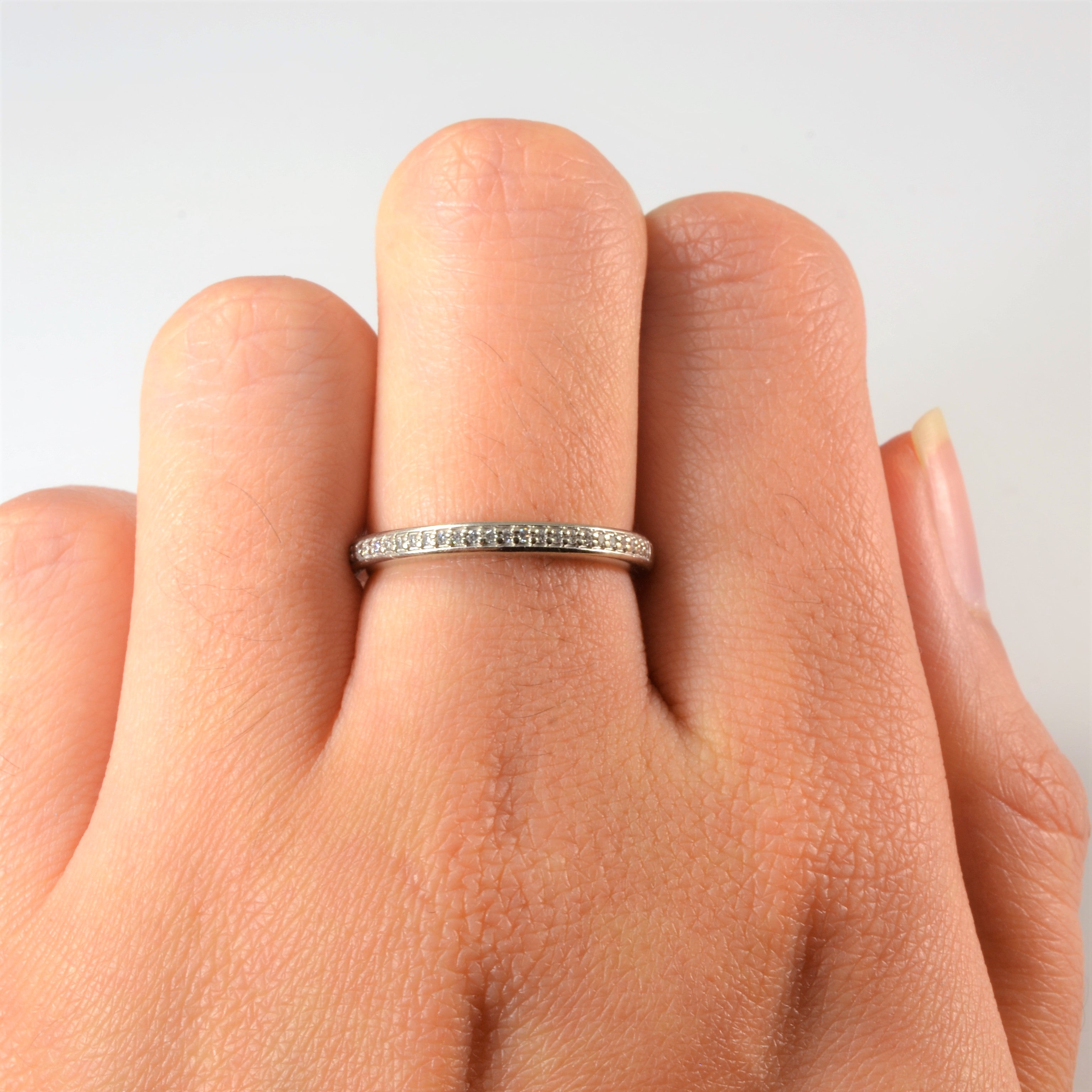 Pave Diamond Band | 0.07ctw | SZ 6.5 |