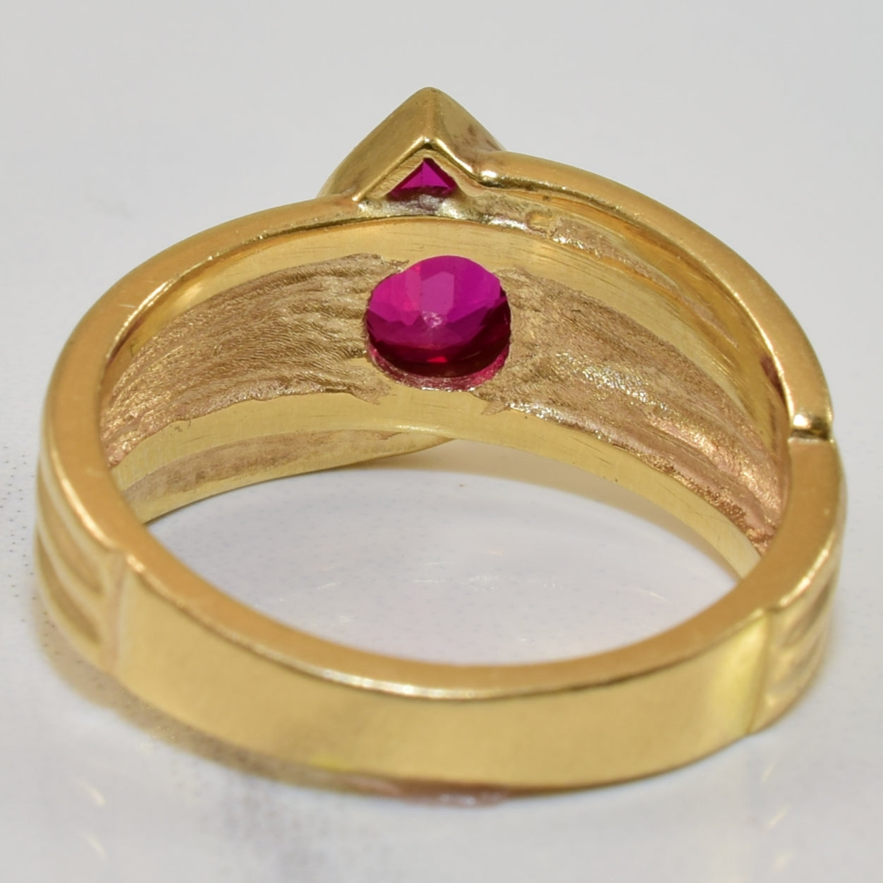 Synthetic Ruby Ring | 1.00ct | SZ 6.25 |