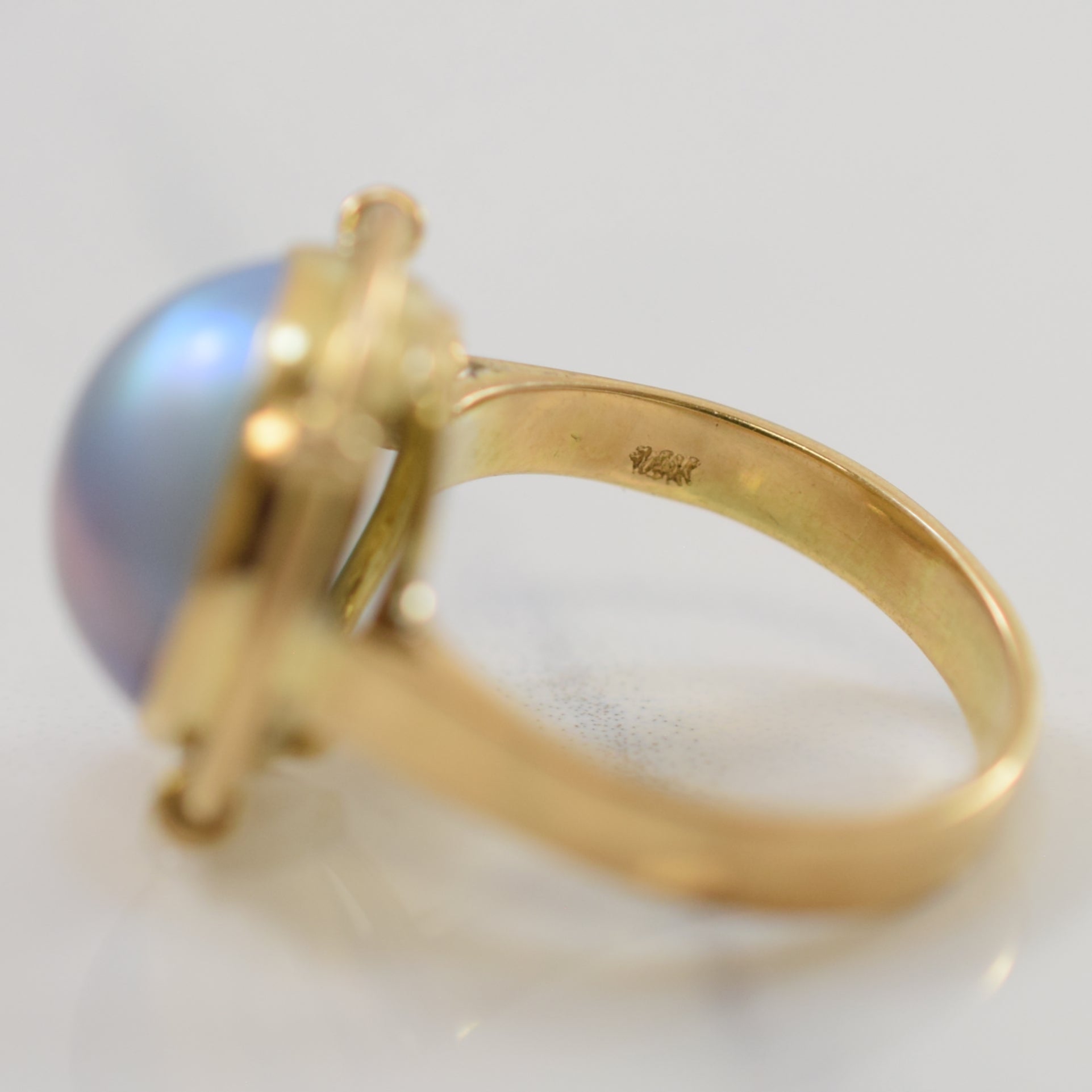 Mabe Pearl Ring | 6.50ct | SZ 6.25 |