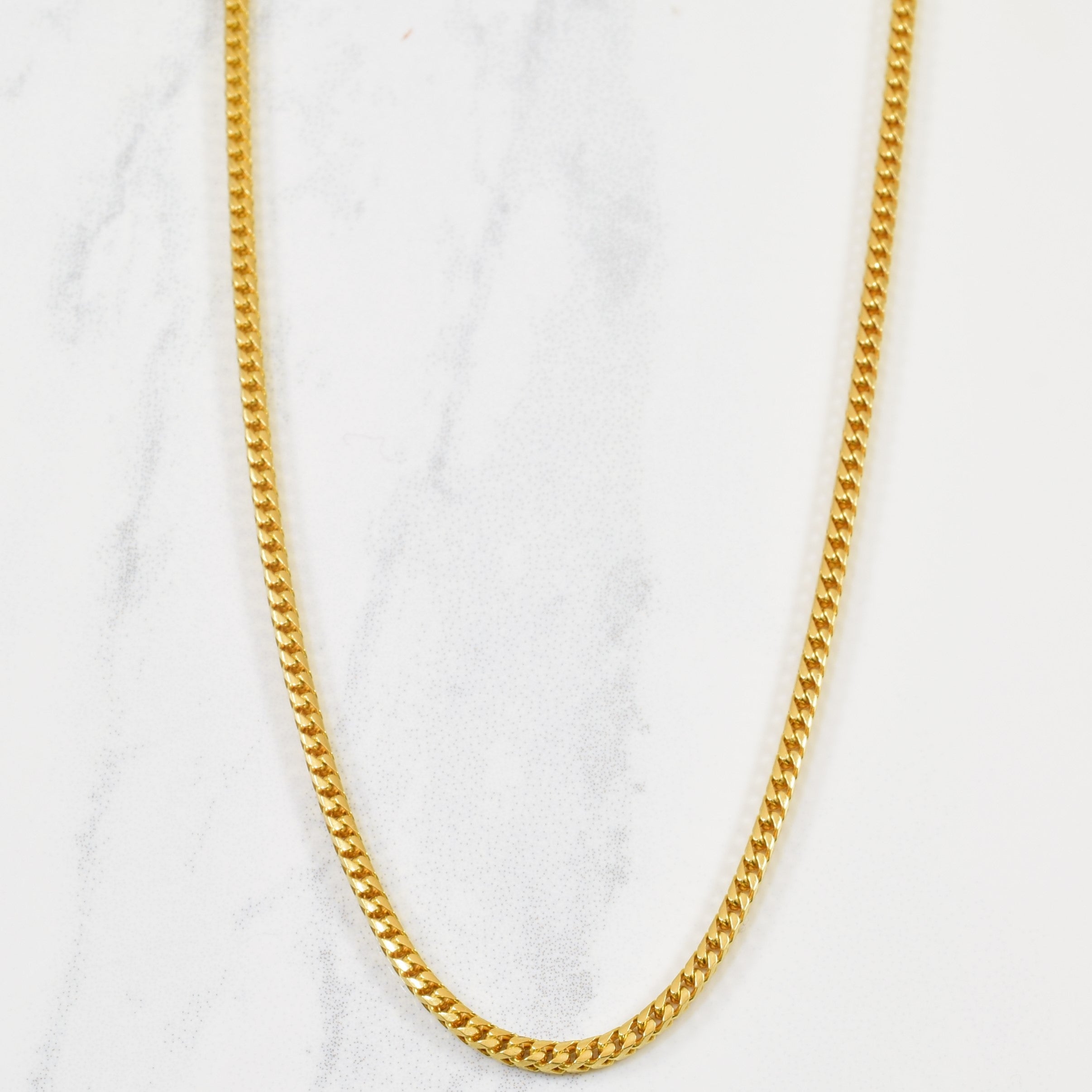 18k Yellow Gold Wheat Chain | 18" |