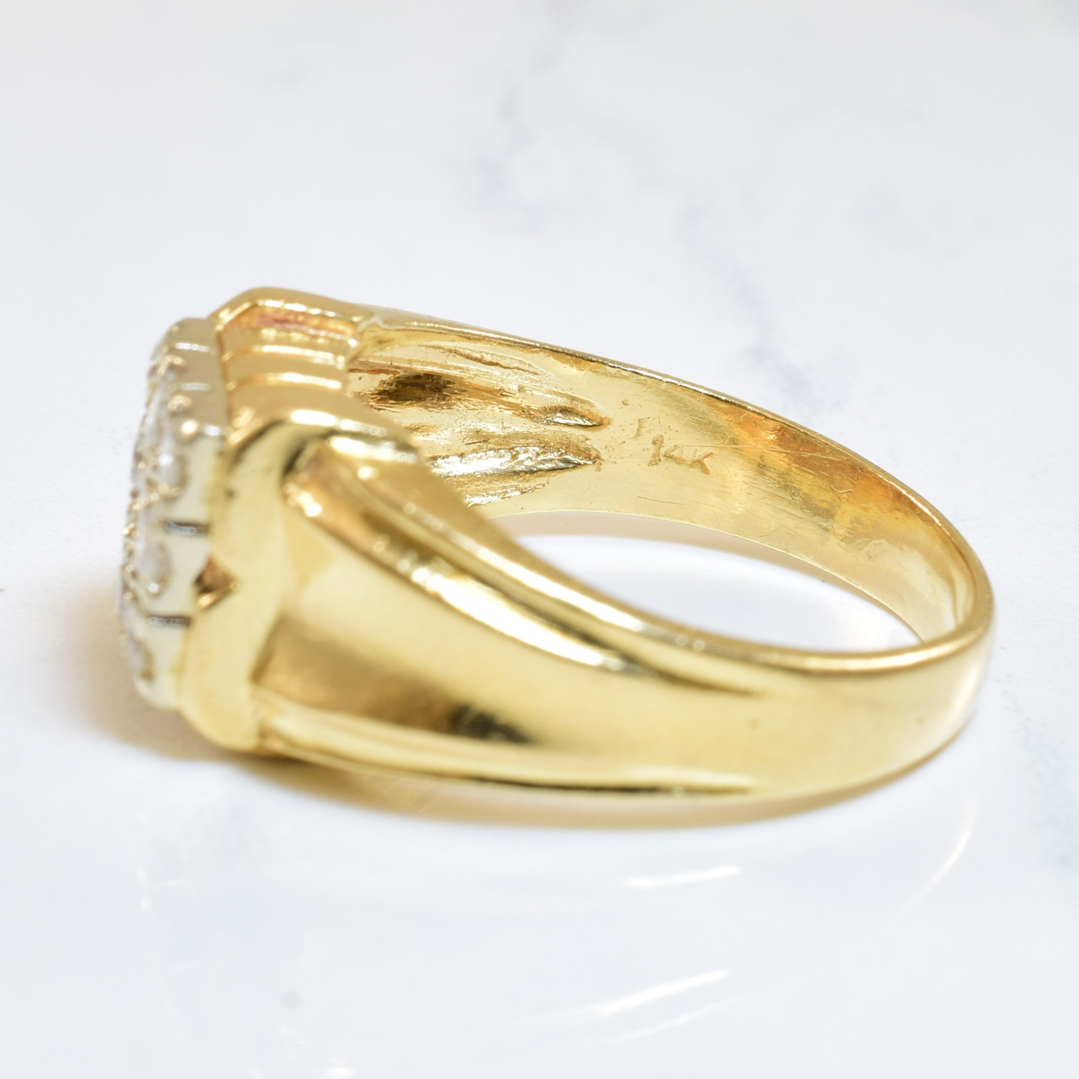 Cluster Grid Diamond Ring | 0.45ctw | SZ 10.25 |