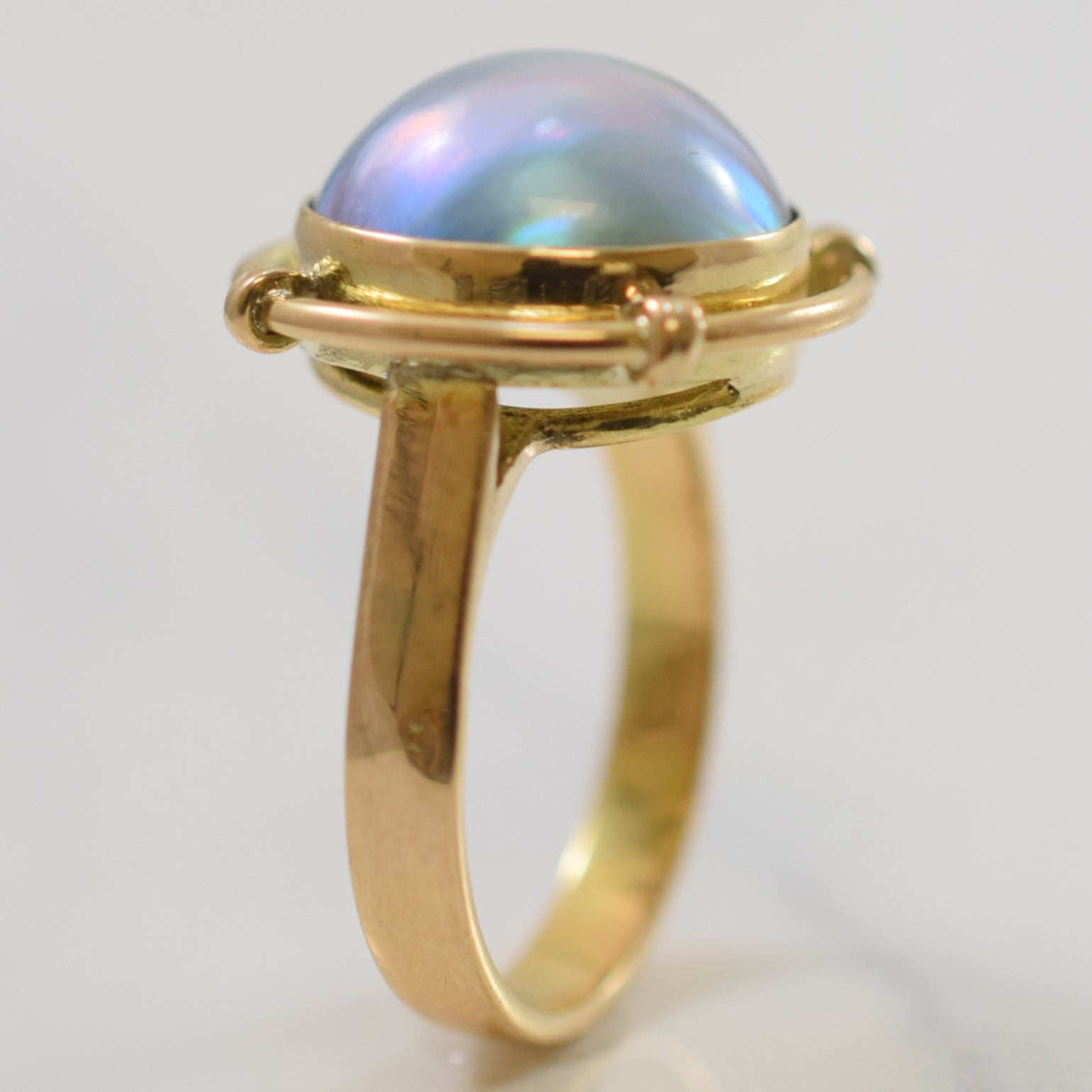 Mabe Pearl Ring | 6.50ct | SZ 6.25 |