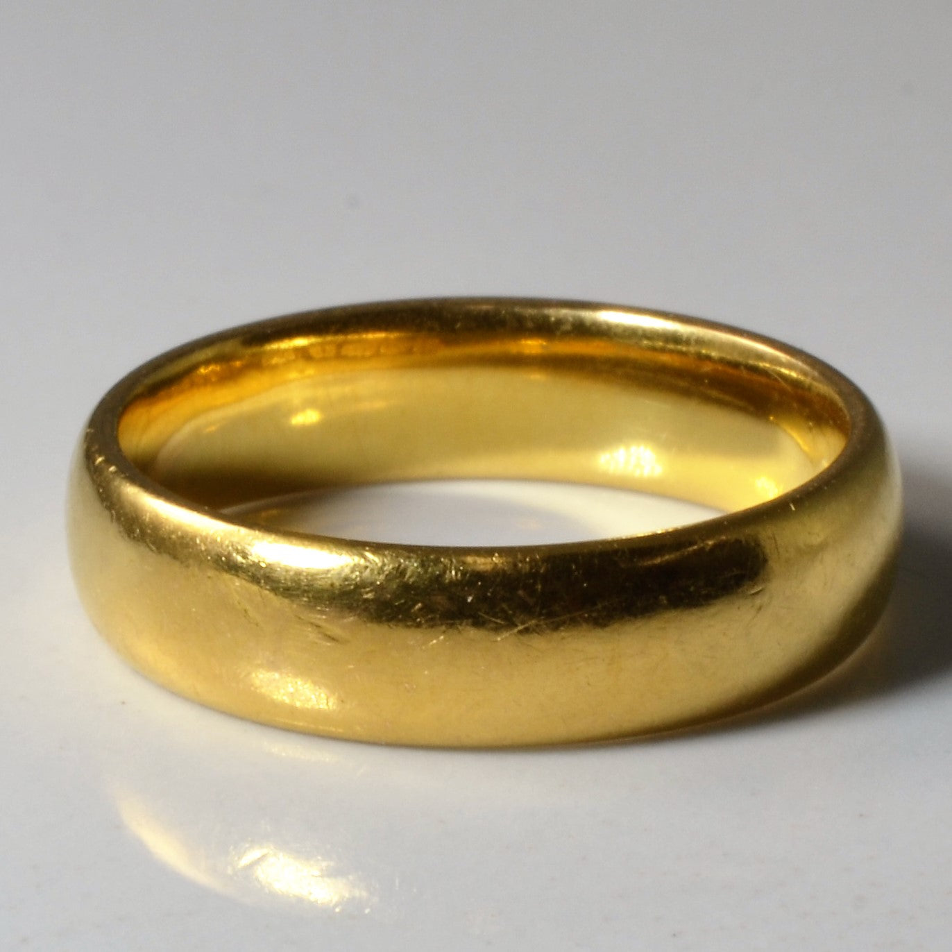 Early 1900s Yellow Gold Band | SZ 6 |