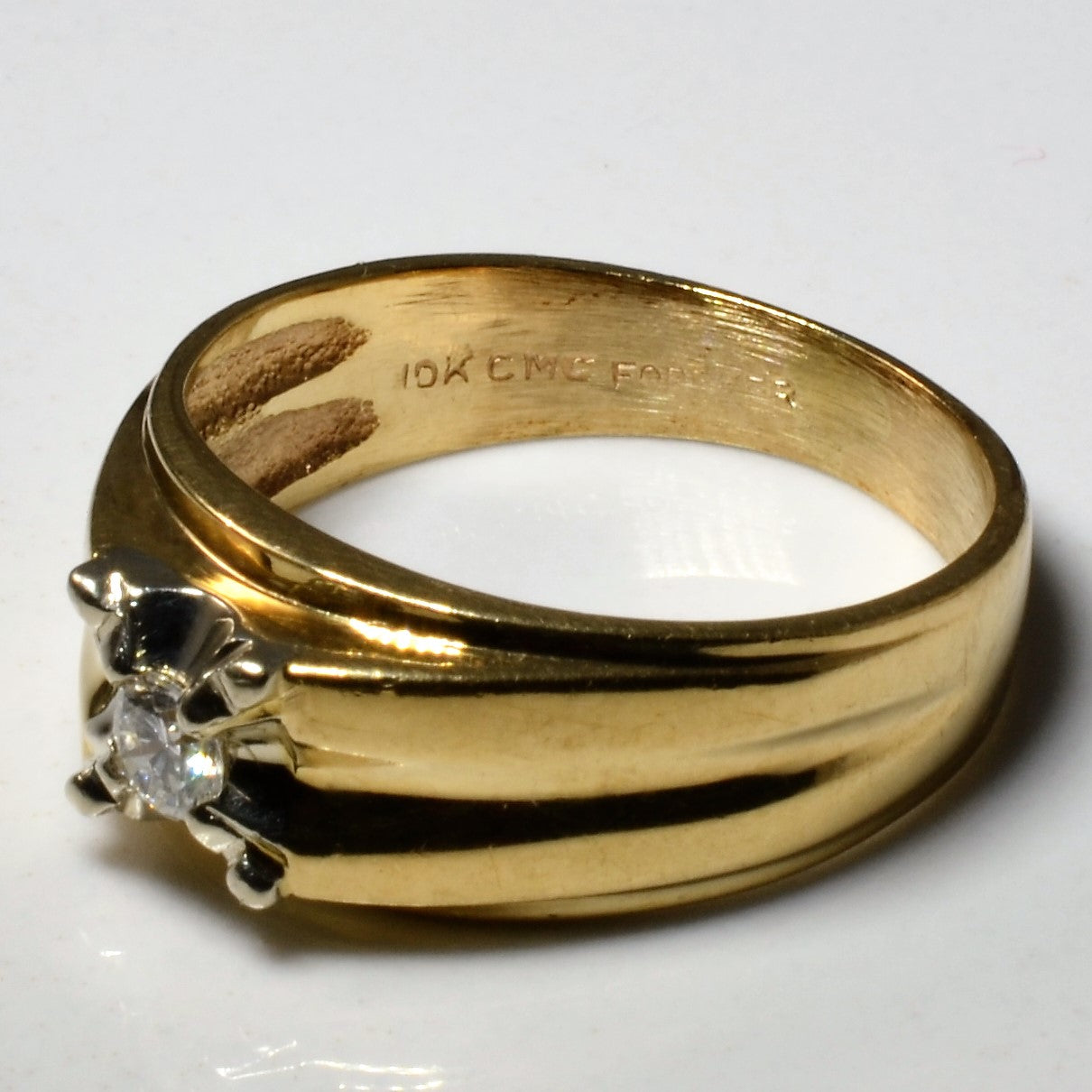 Illusion Set Diamond Ring | 0.15ct | SZ 8.25 |