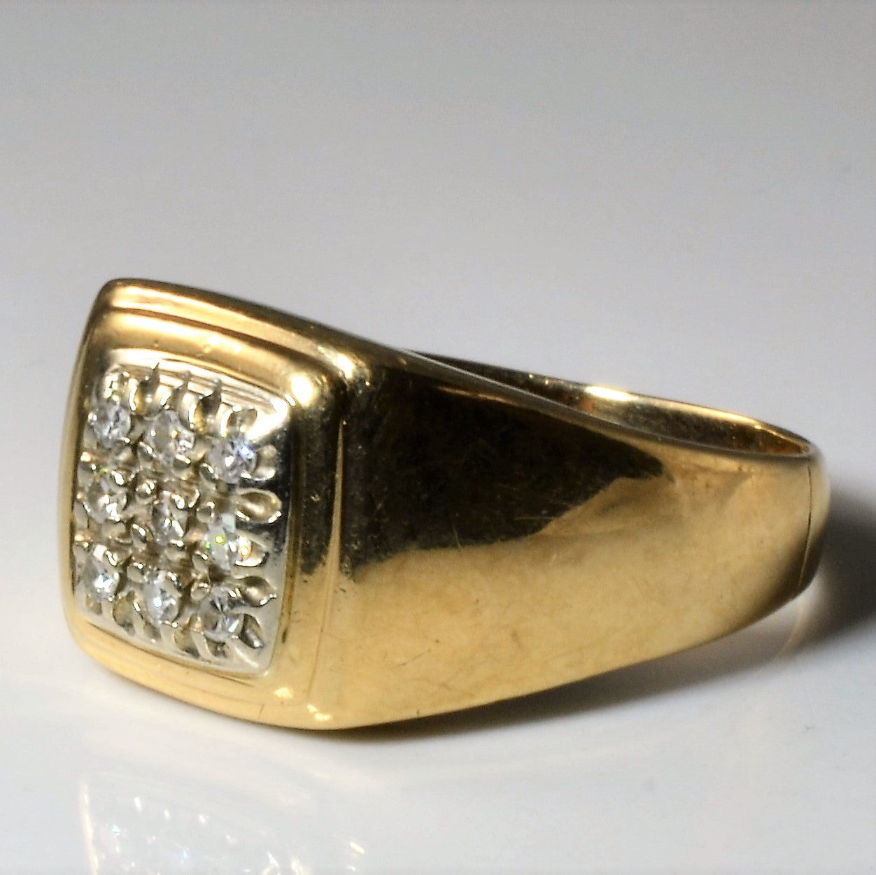 Cluster Set Diamond Ring | 0.16ctw | SZ 10.75 |