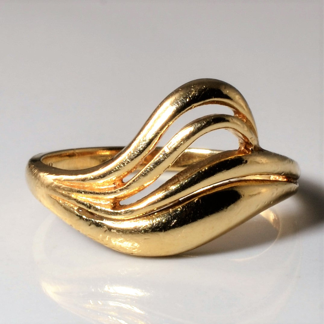 Quad Row Wave Ring | SZ 6.25 |