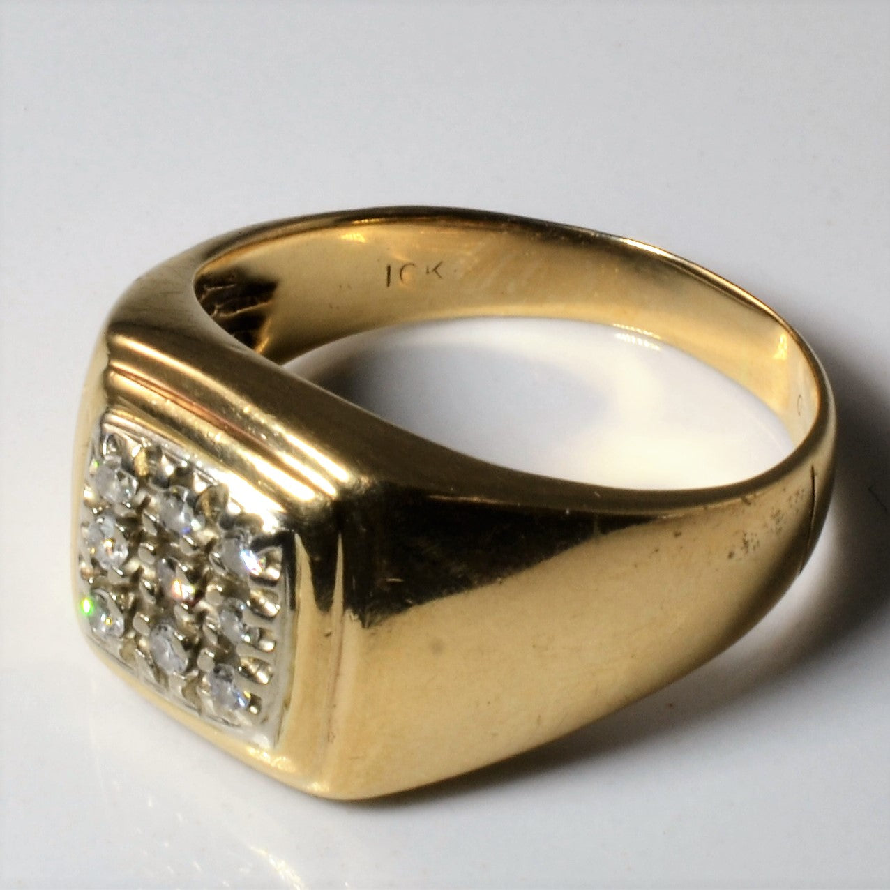 Cluster Set Diamond Ring | 0.16ctw | SZ 10.75 |