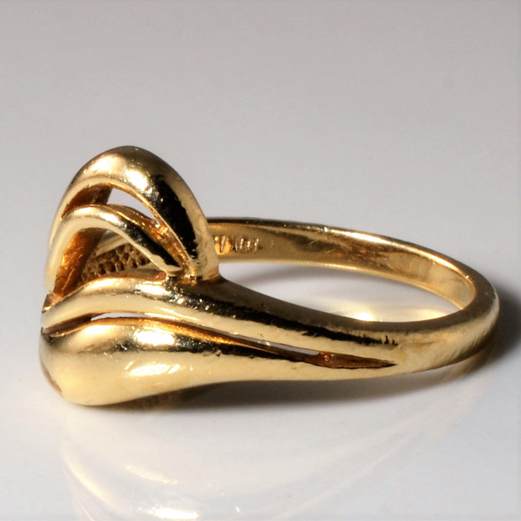 Quad Row Wave Ring | SZ 6.25 |