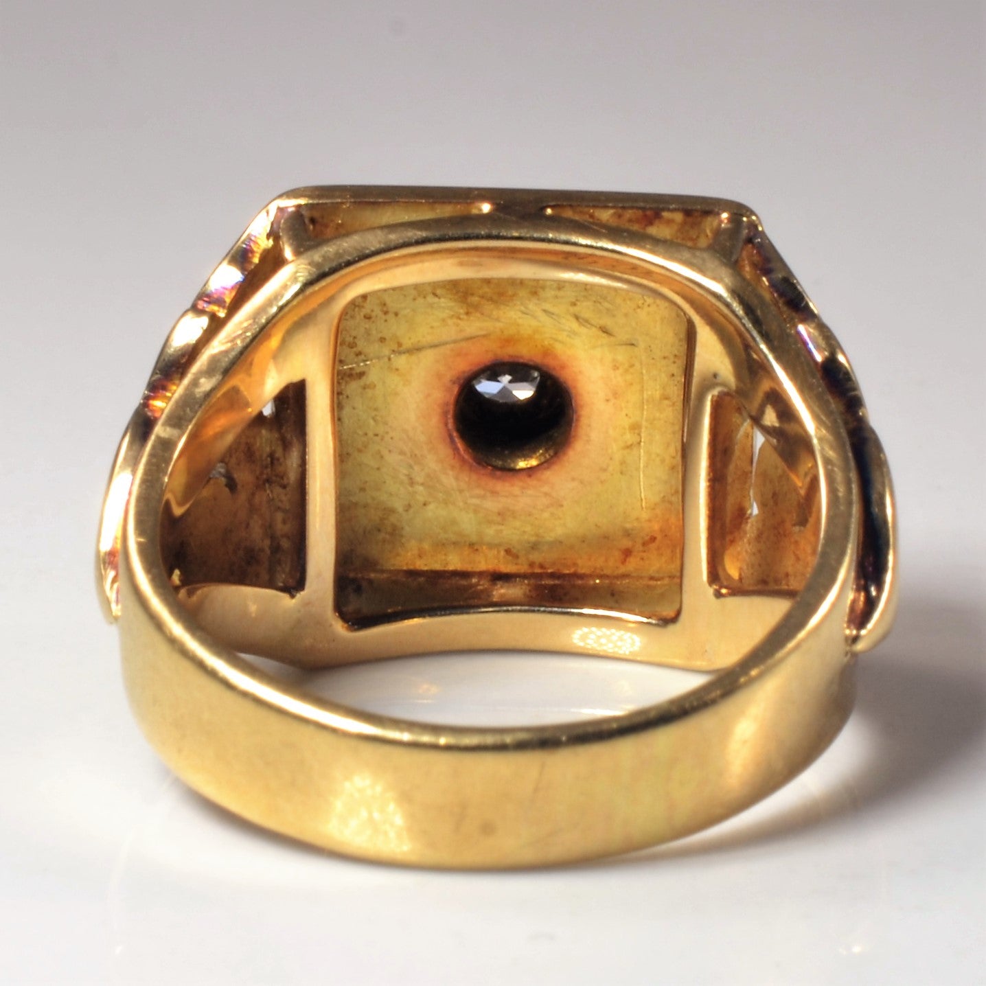 Early 1900s Blossom Detailed Diamond Ring | 0.10ctw | SZ 5.75 |
