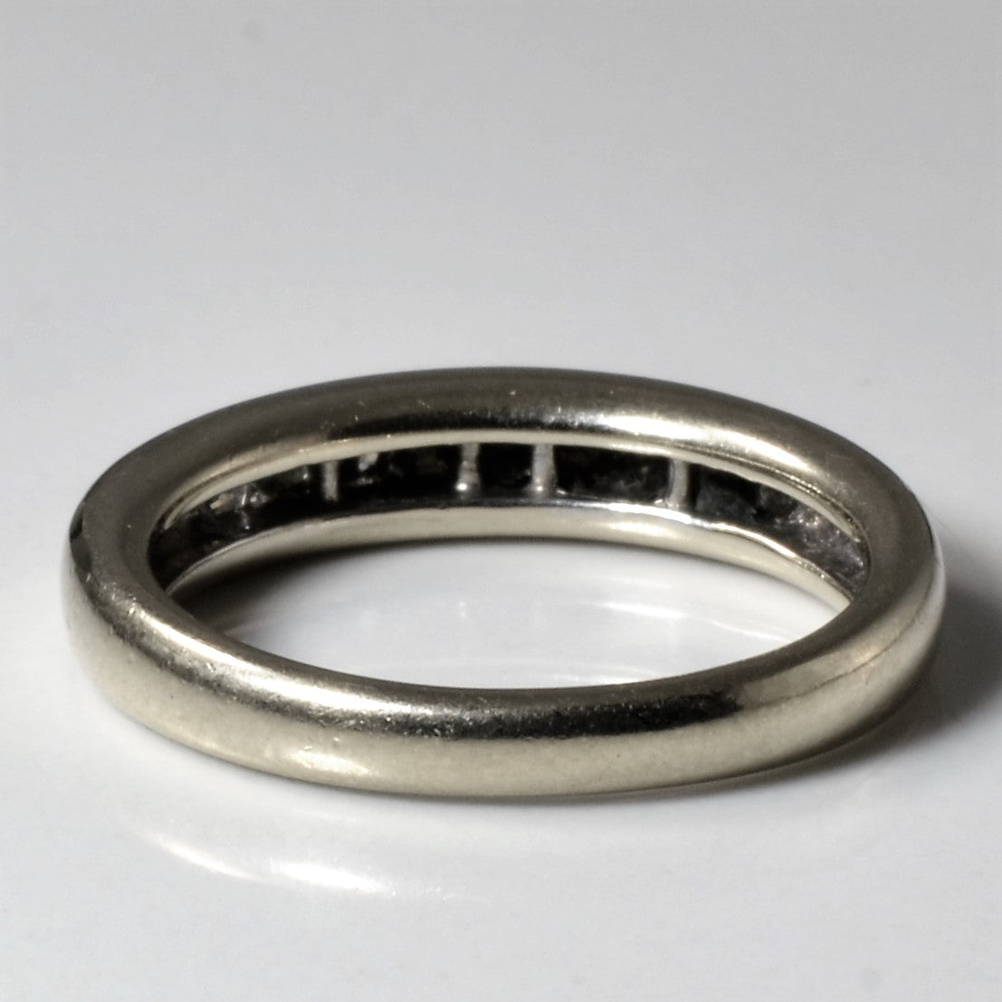 Channel Set Princess Diamond Band | 0.32ctw | SZ 4.5 |