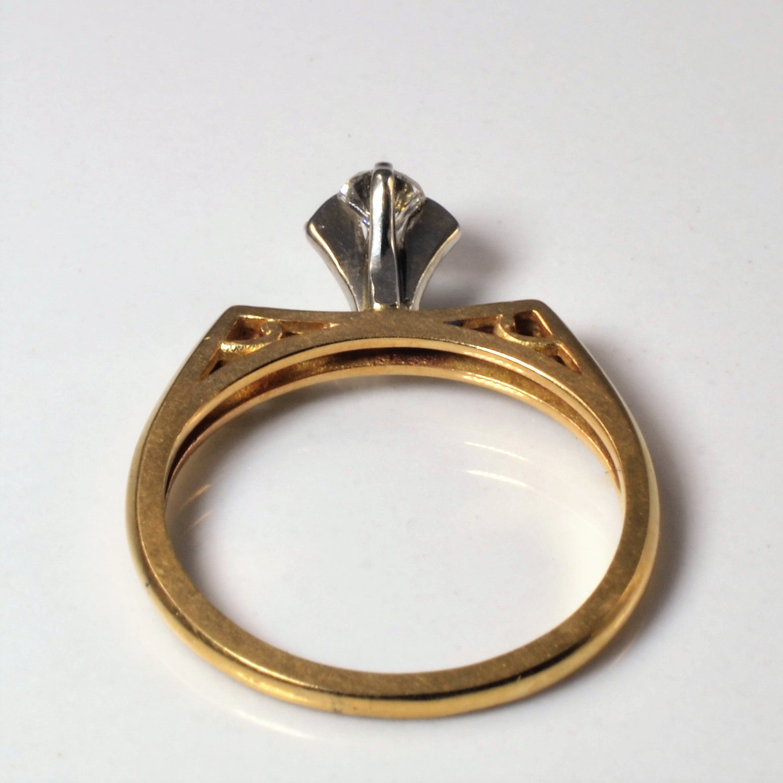 High Set Diamond Promise Ring | 0.12ct | SZ 5 |