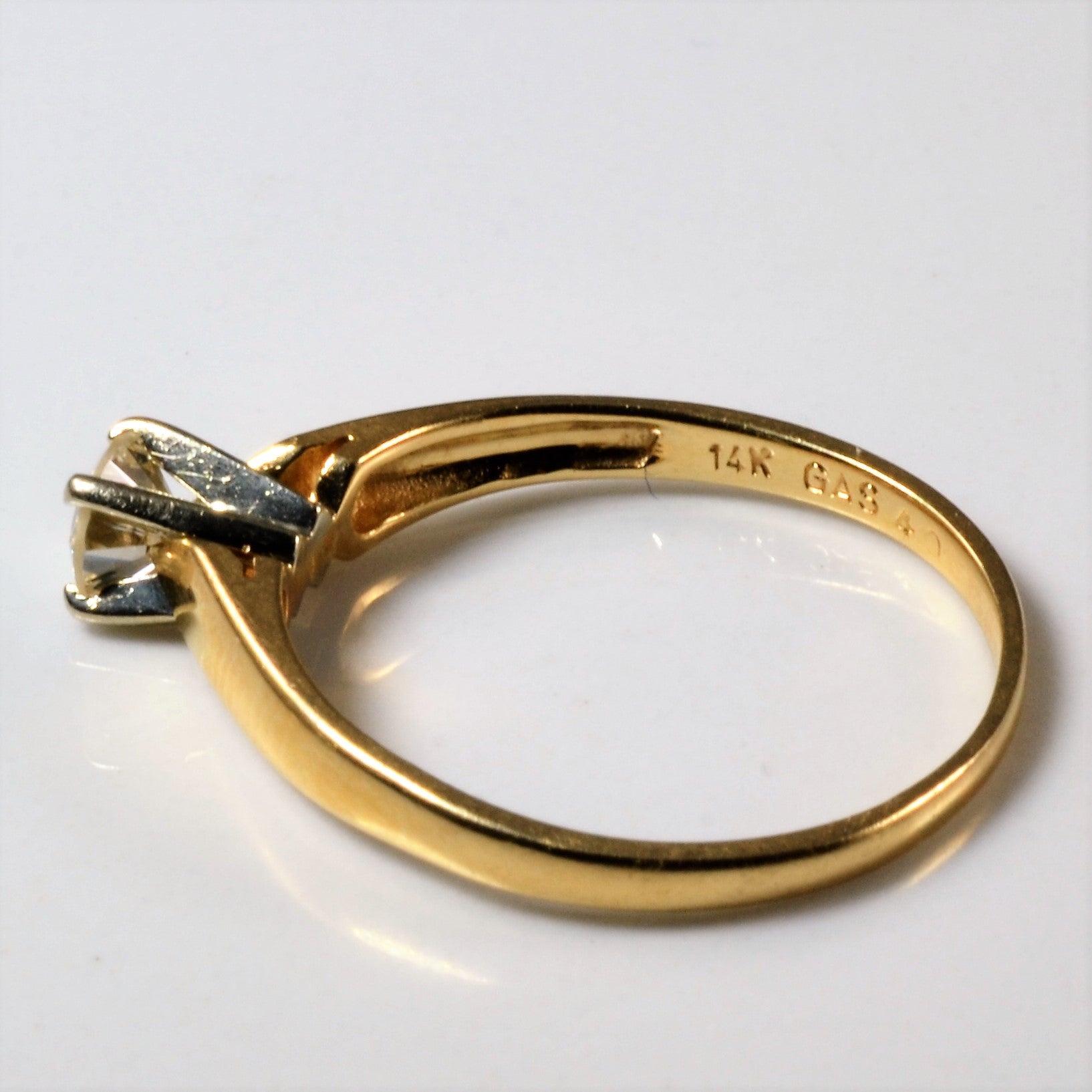 Solitaire Diamond Ring | 0.40ct | SZ 8.75 |