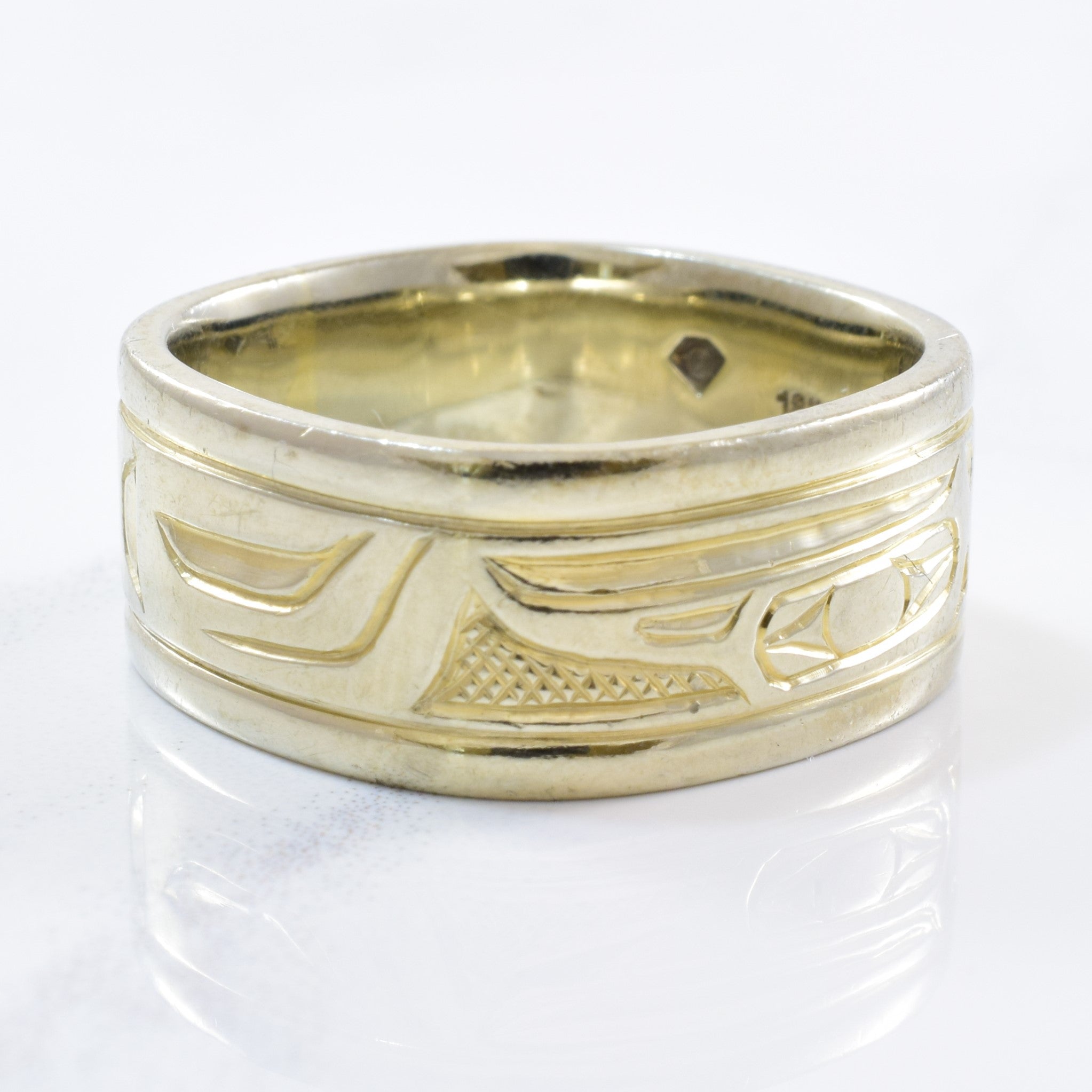 Soft Square Indigenous Eagle Art Band | SZ 7.5 |