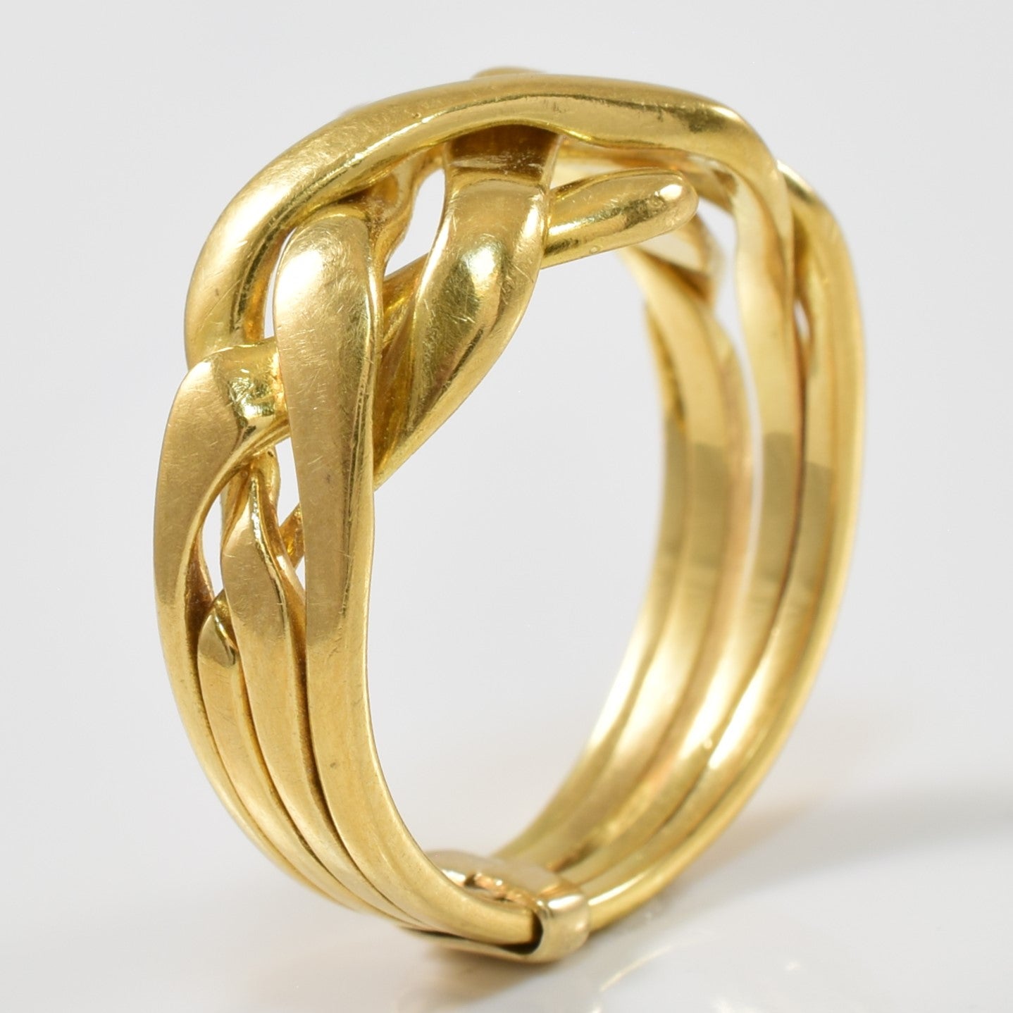 Yellow Gold Puzzle Ring | SZ 5.5 |