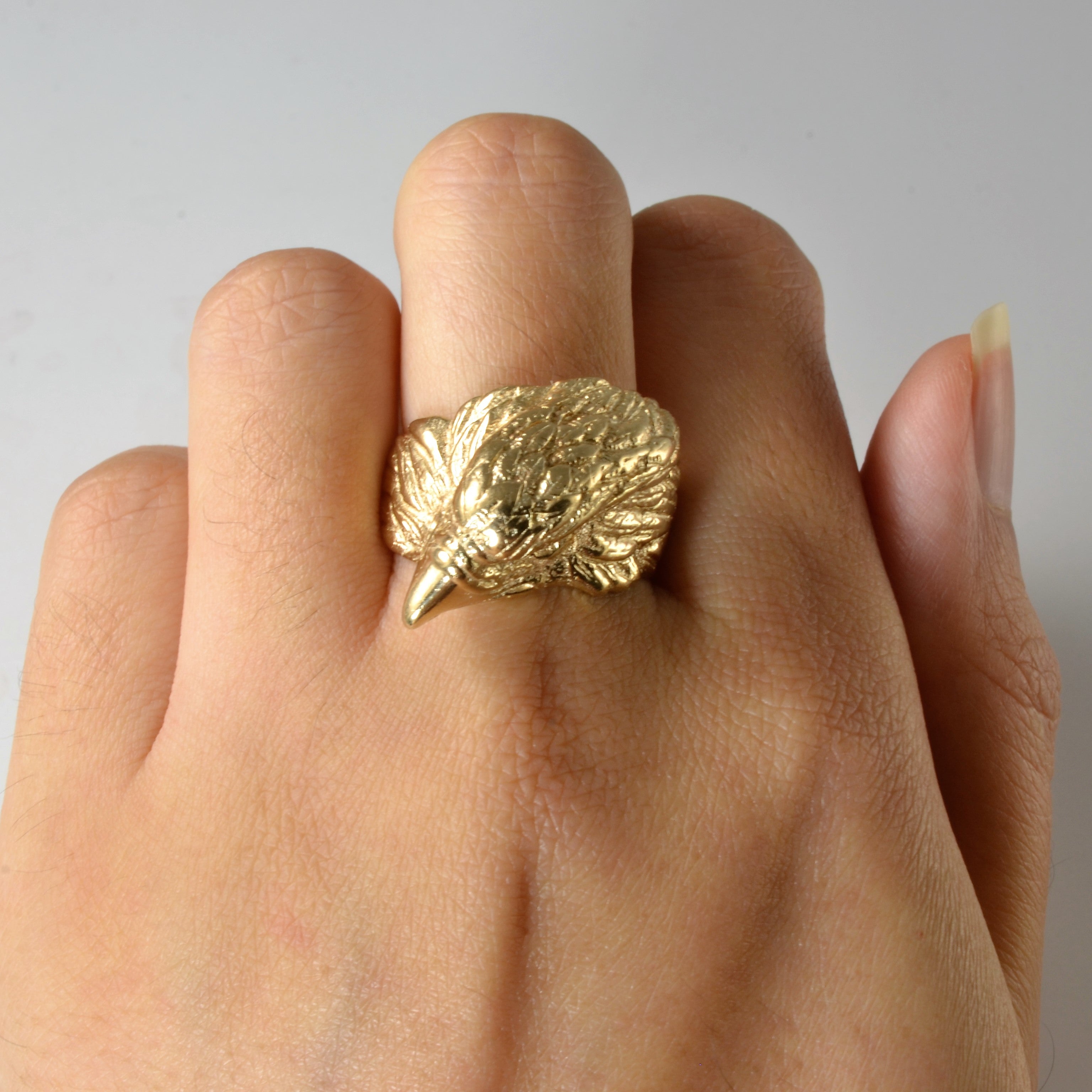 Diamond Eagle Ring | 0.08ctw | SZ 9 |