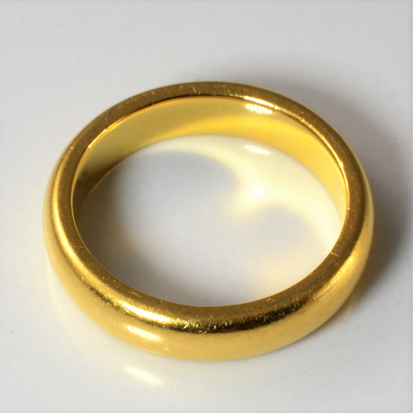 Art Deco Era Yellow Gold Band | SZ 6.75 |