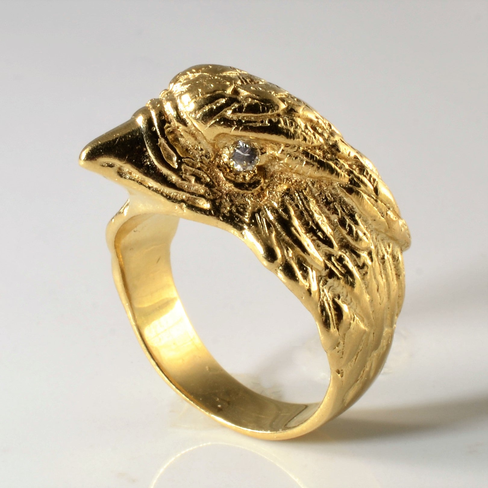 Diamond Eagle Ring | 0.08ctw | SZ 9 |
