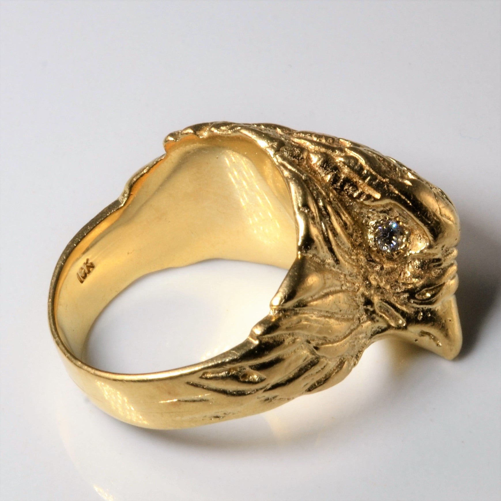 Diamond Eagle Ring | 0.08ctw | SZ 9 |