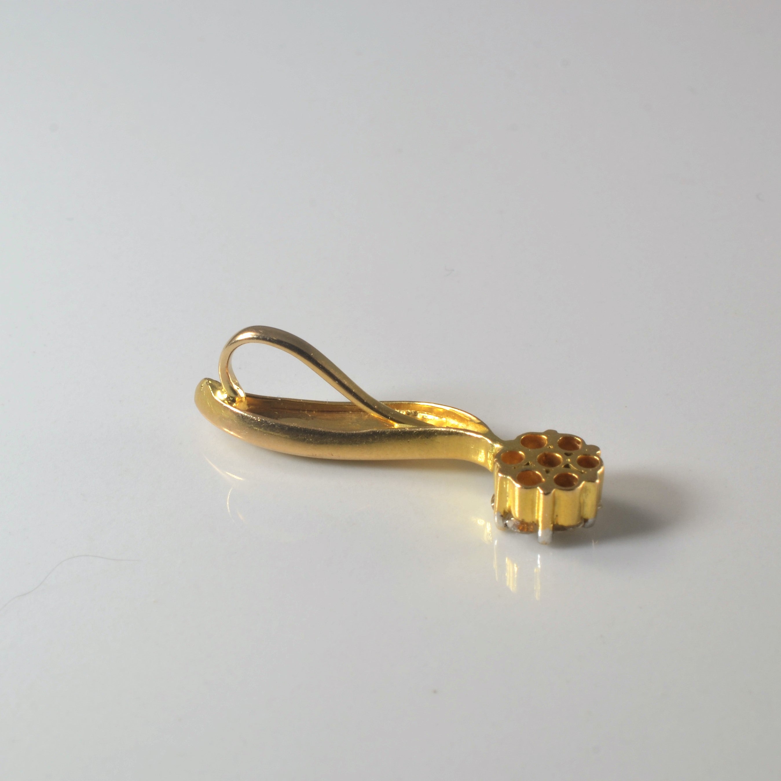 Diamond Cluster Drop Pendant | 0.53ctw |