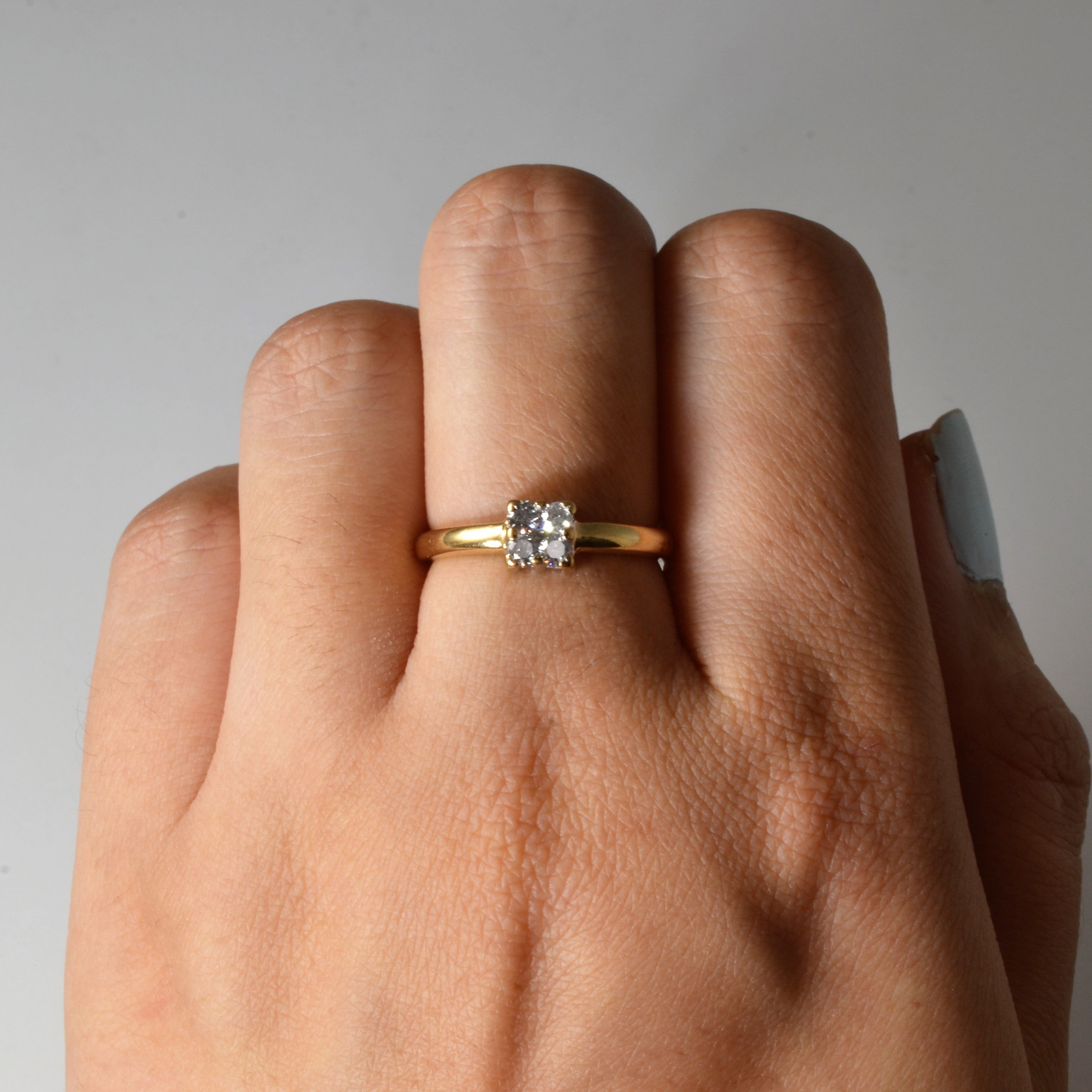 Cluster Set Diamond Ring | 0.30ctw | SZ 6.75 |