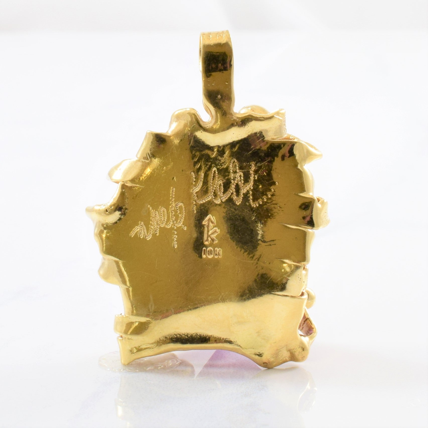 Designer Amethyst Crystal Pendant