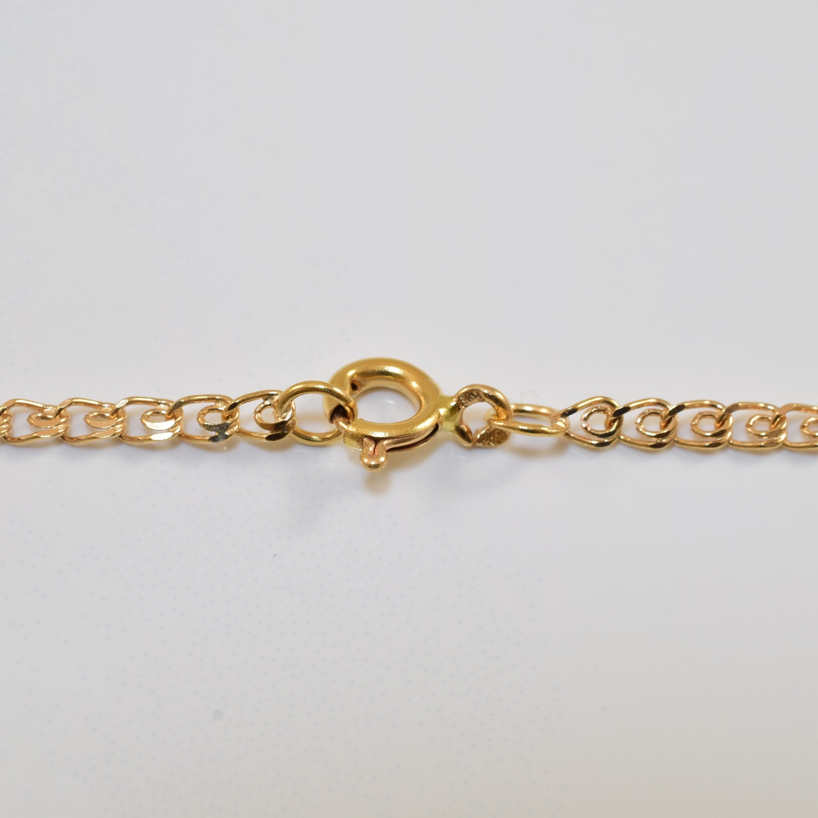 18k Yellow Gold Fancy Link Chain | 24" |
