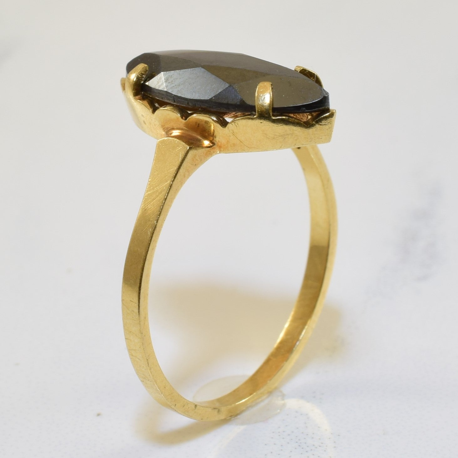 Marquise Hematite Ring | 3.00ct | SZ 6.75 |