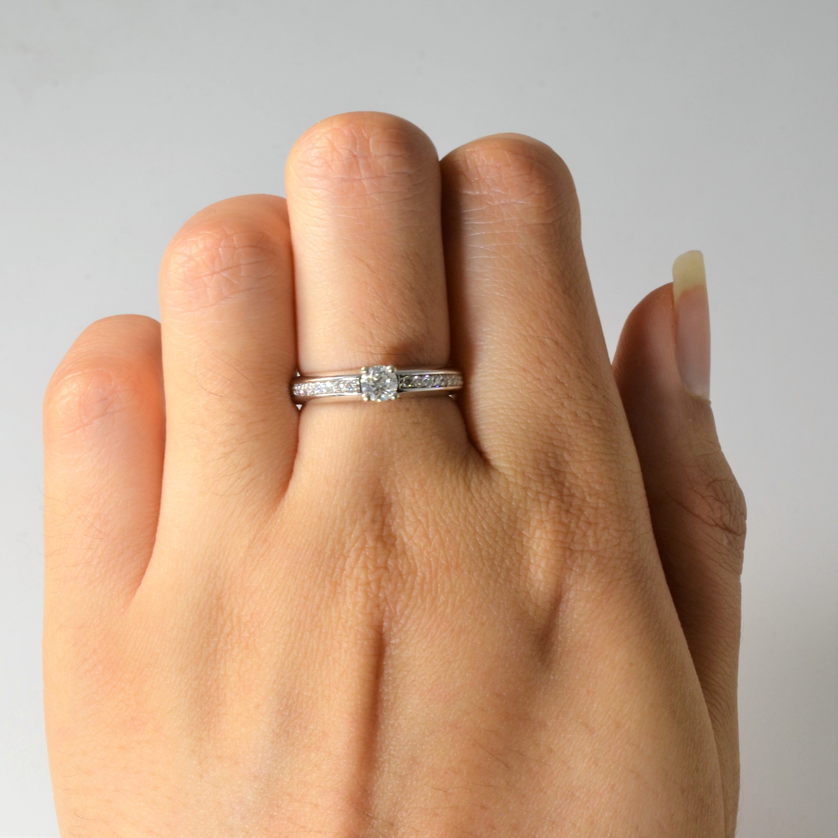 Accented Band Diamond Ring | 0.31ctw | SZ 5.75 |