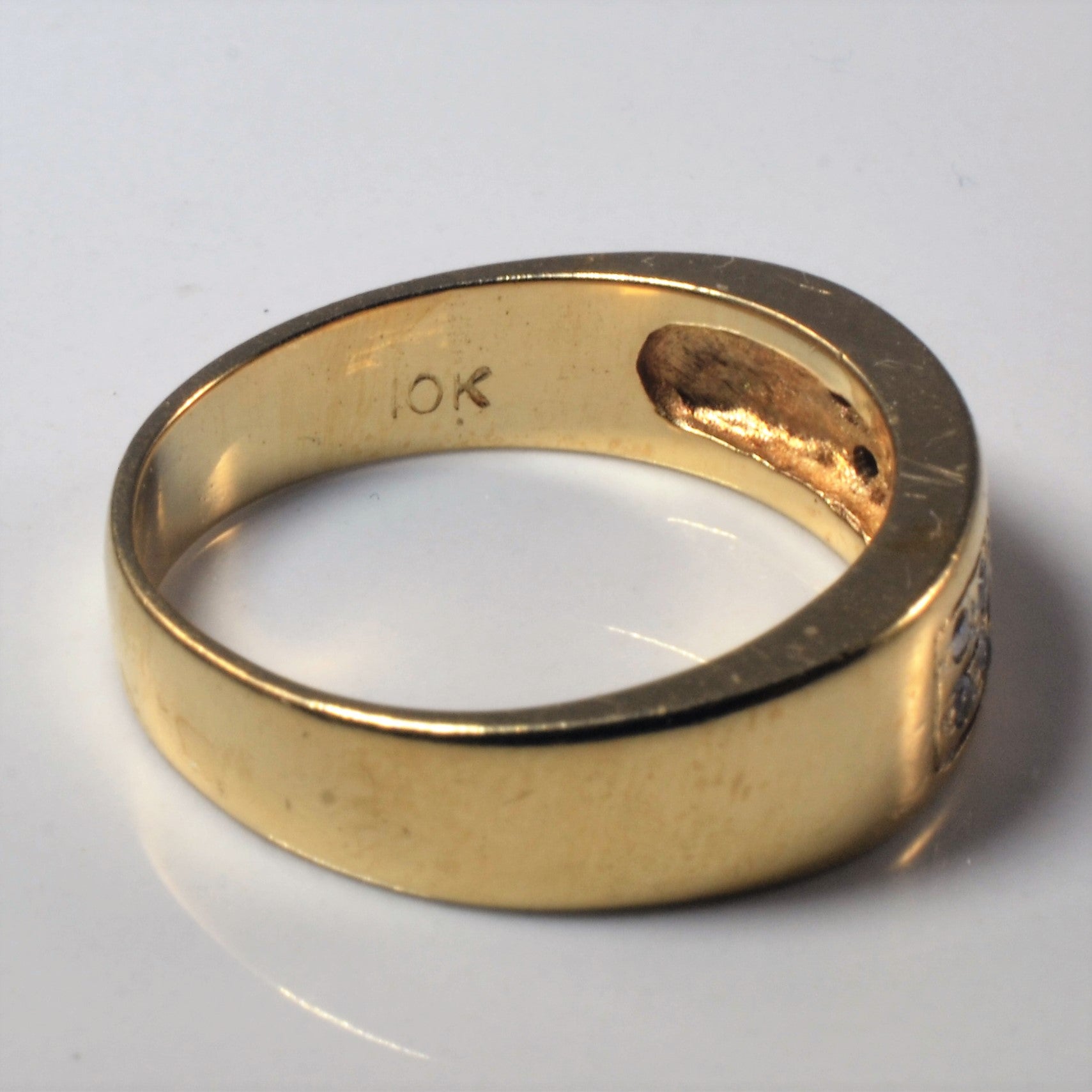 Double Row Diamond Band | 0.14ctw | SZ 9.25 |