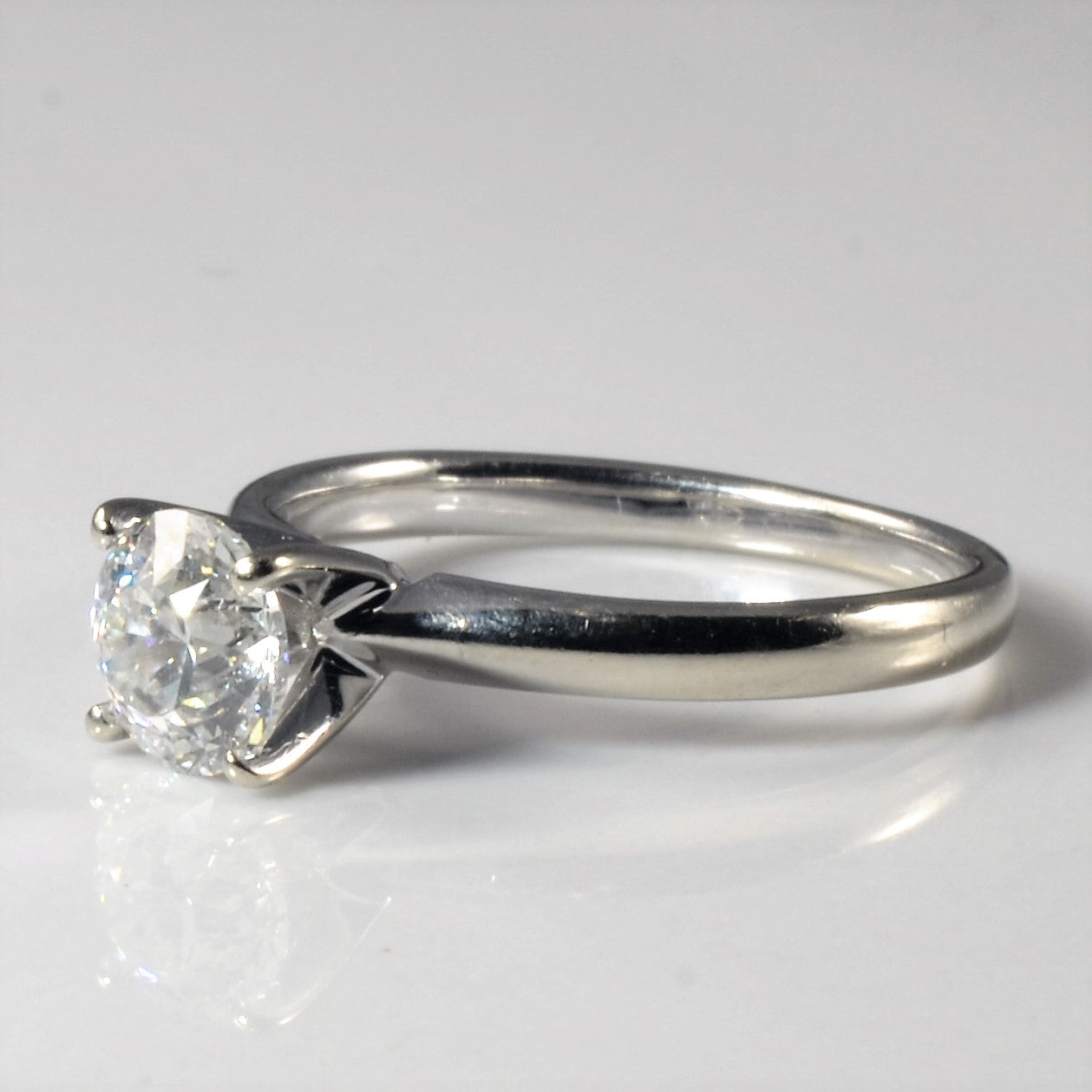 Classic Solitaire Diamond Engagement Ring | 0.93ct | SZ 5.25 |