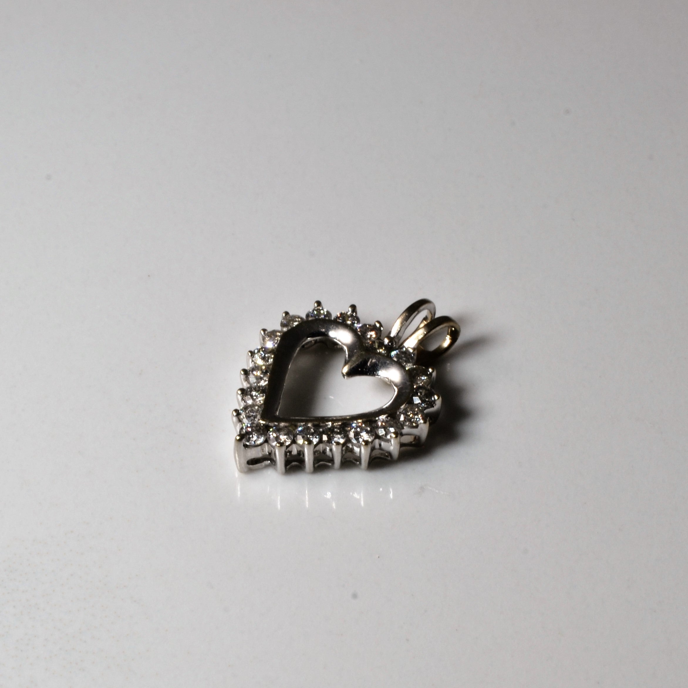 Diamond Heart Pendant | 0.45ctw |