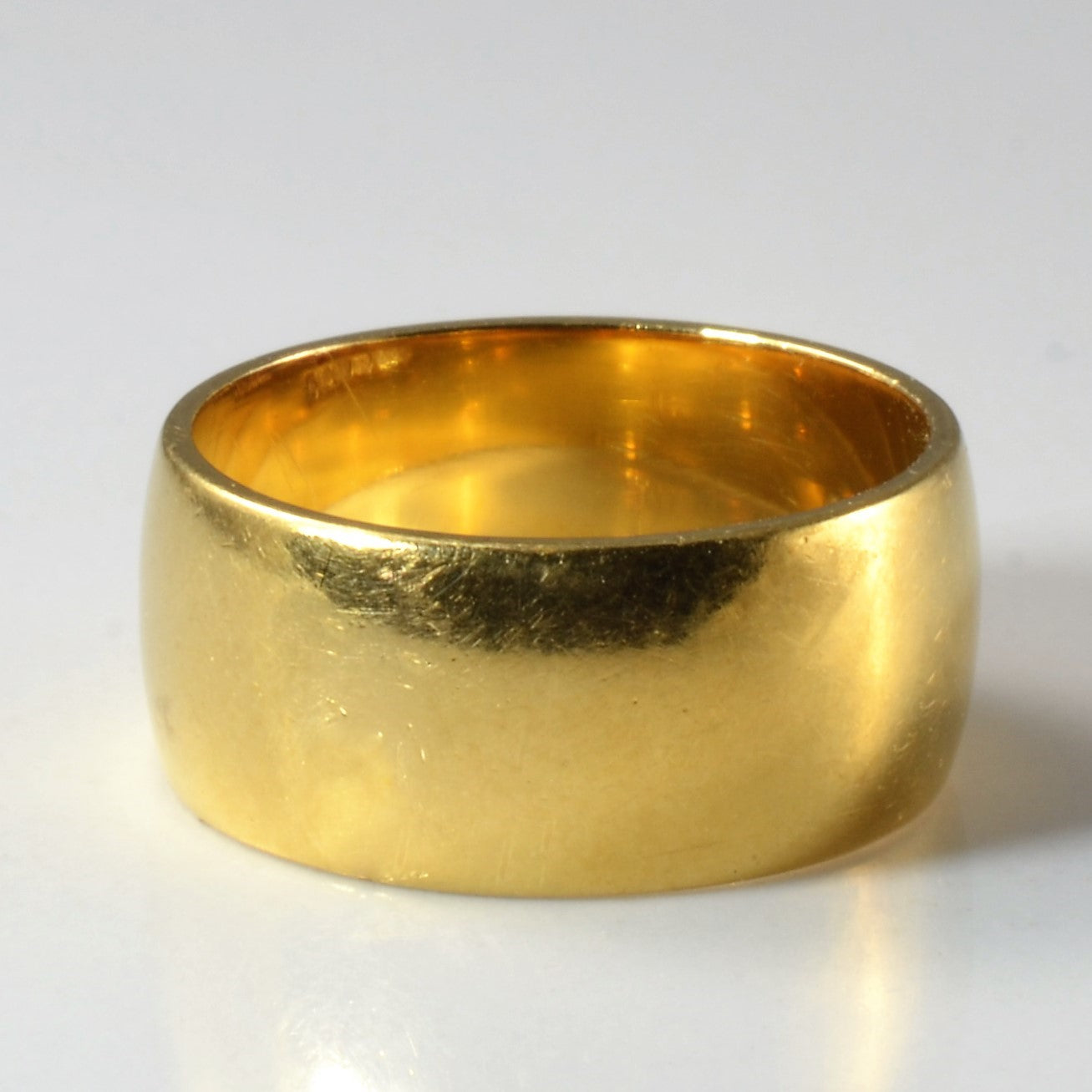 Yellow Gold Cigar Band | SZ 5.25 |