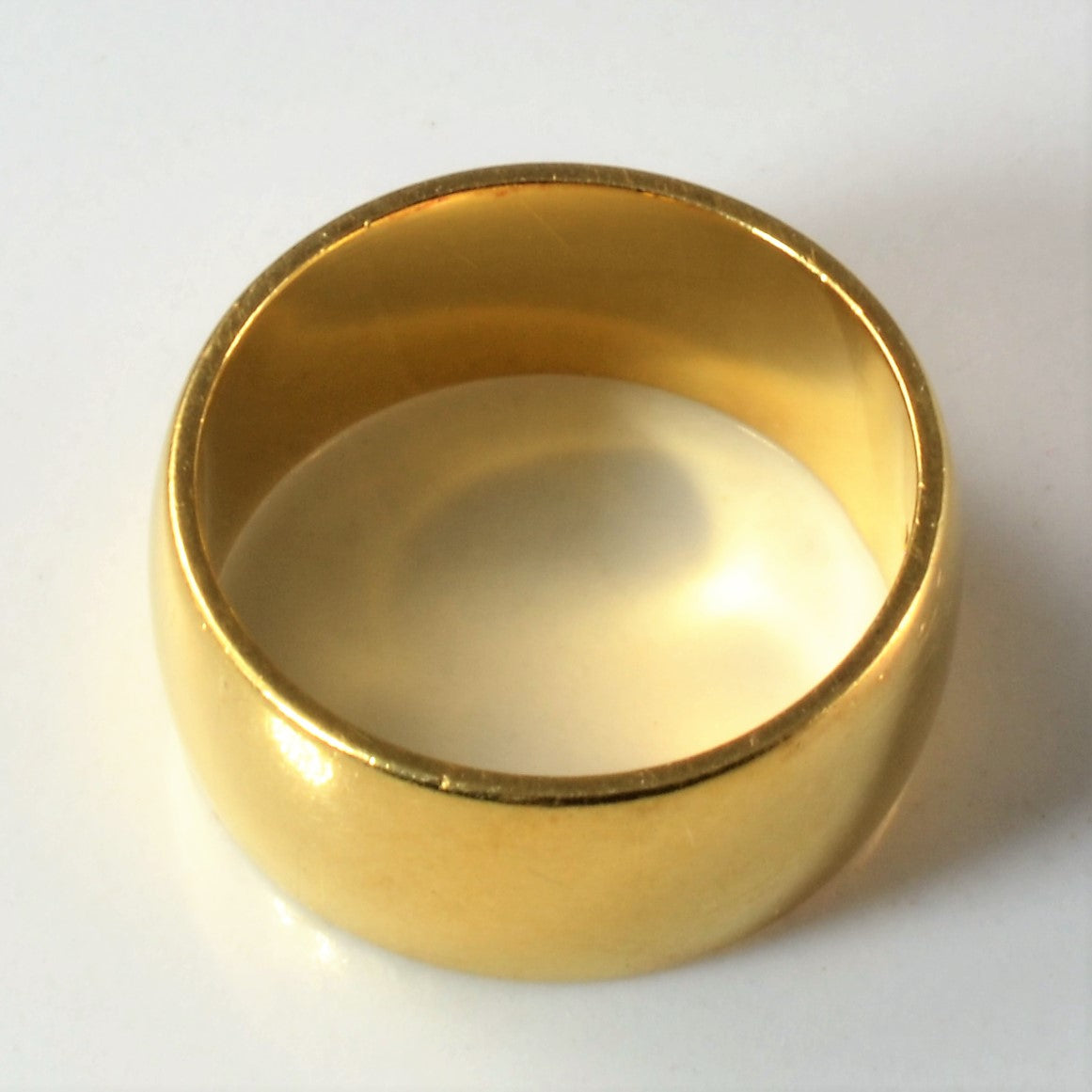 Yellow Gold Cigar Band | SZ 5.25 |