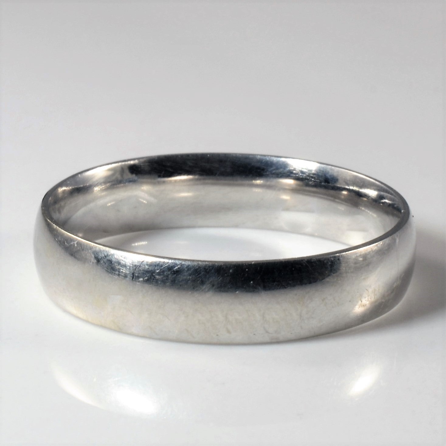 14k White Gold Band | SZ 11 |