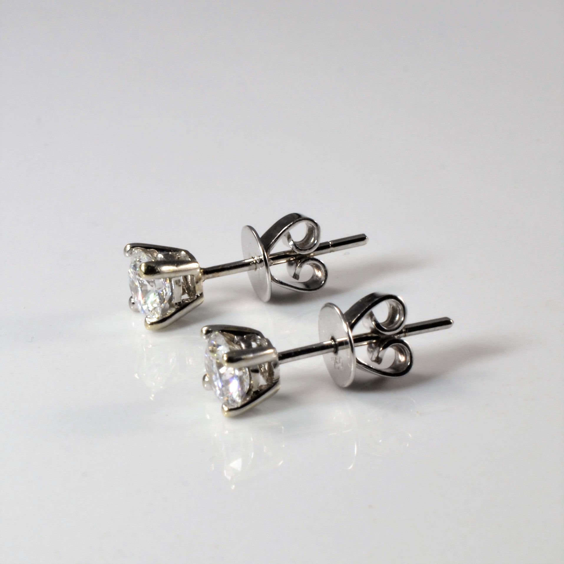 GIA Certified Diamond Stud Earrings | 1.02ctw |